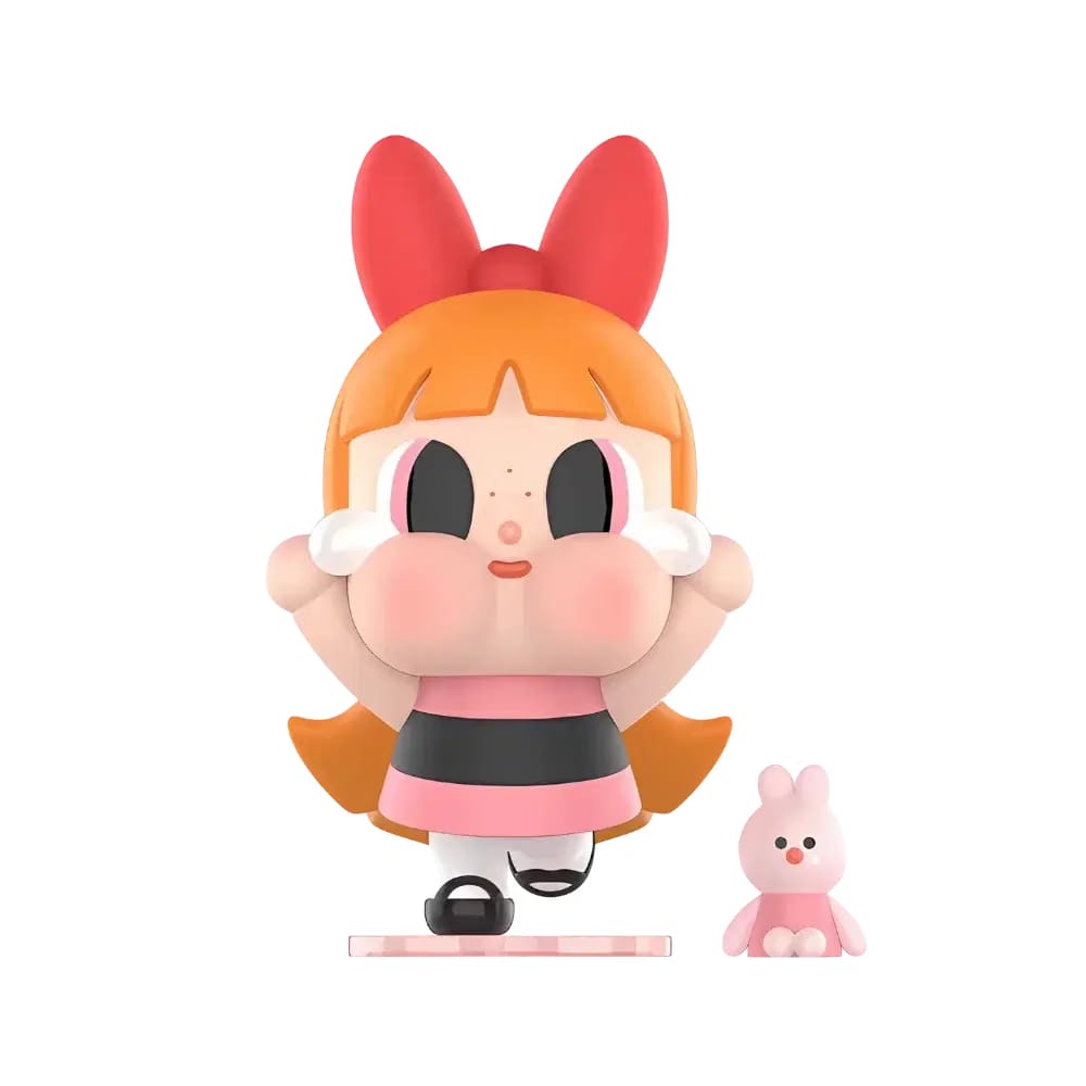 Pop Mart CRYBABY x Powerpuff Girls Series Blossom Figure