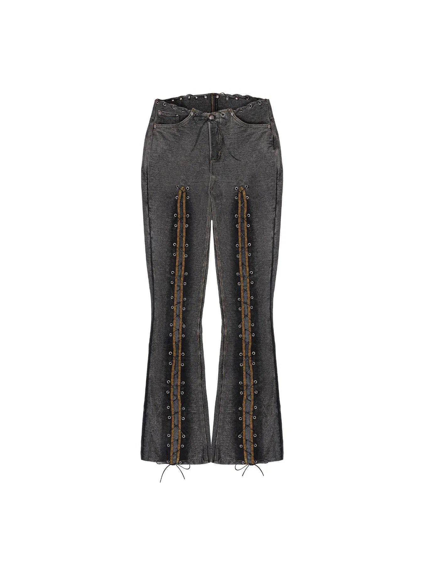 WOMENS BOOTLEG JEANS KNIT DENIM LIMITED EDITION