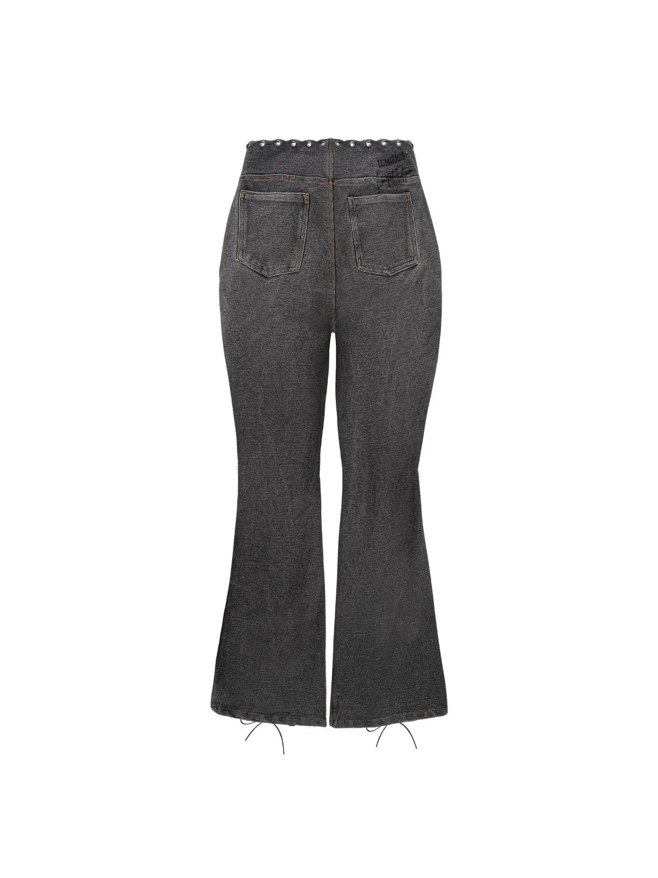 WOMENS BOOTLEG JEANS KNIT DENIM LIMITED EDITION