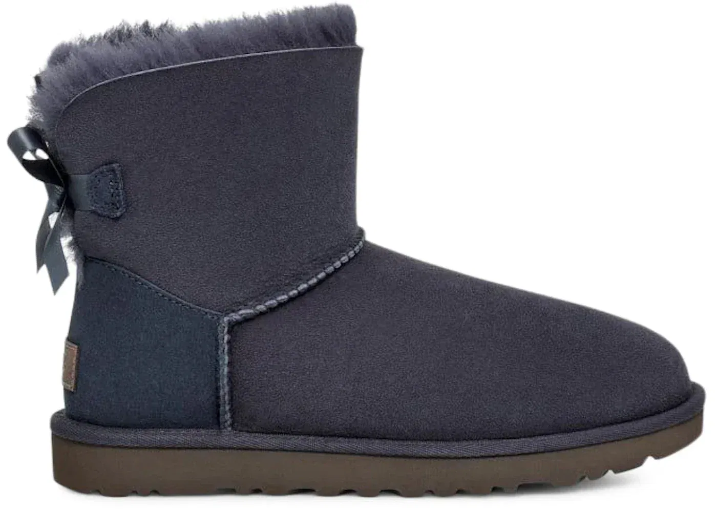 Ugg Mini Bailey Bow Ii Boot Eve Blue Womens
