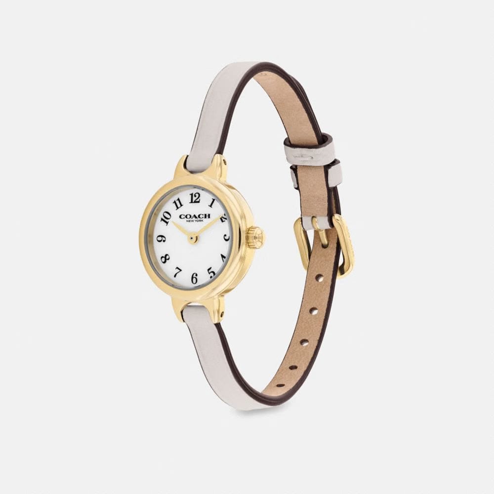 Coach Iris Watch, 22 Mm Chalk
