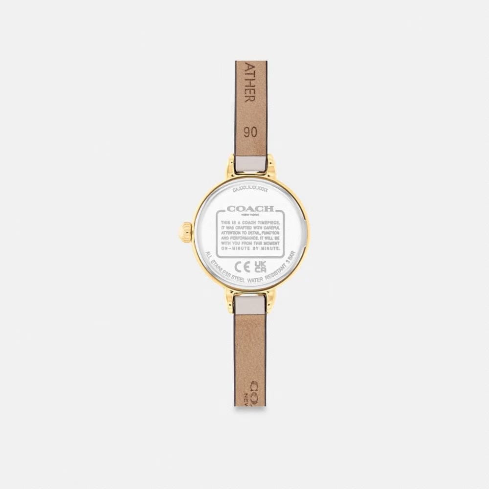 Coach Iris Watch, 22 Mm Chalk