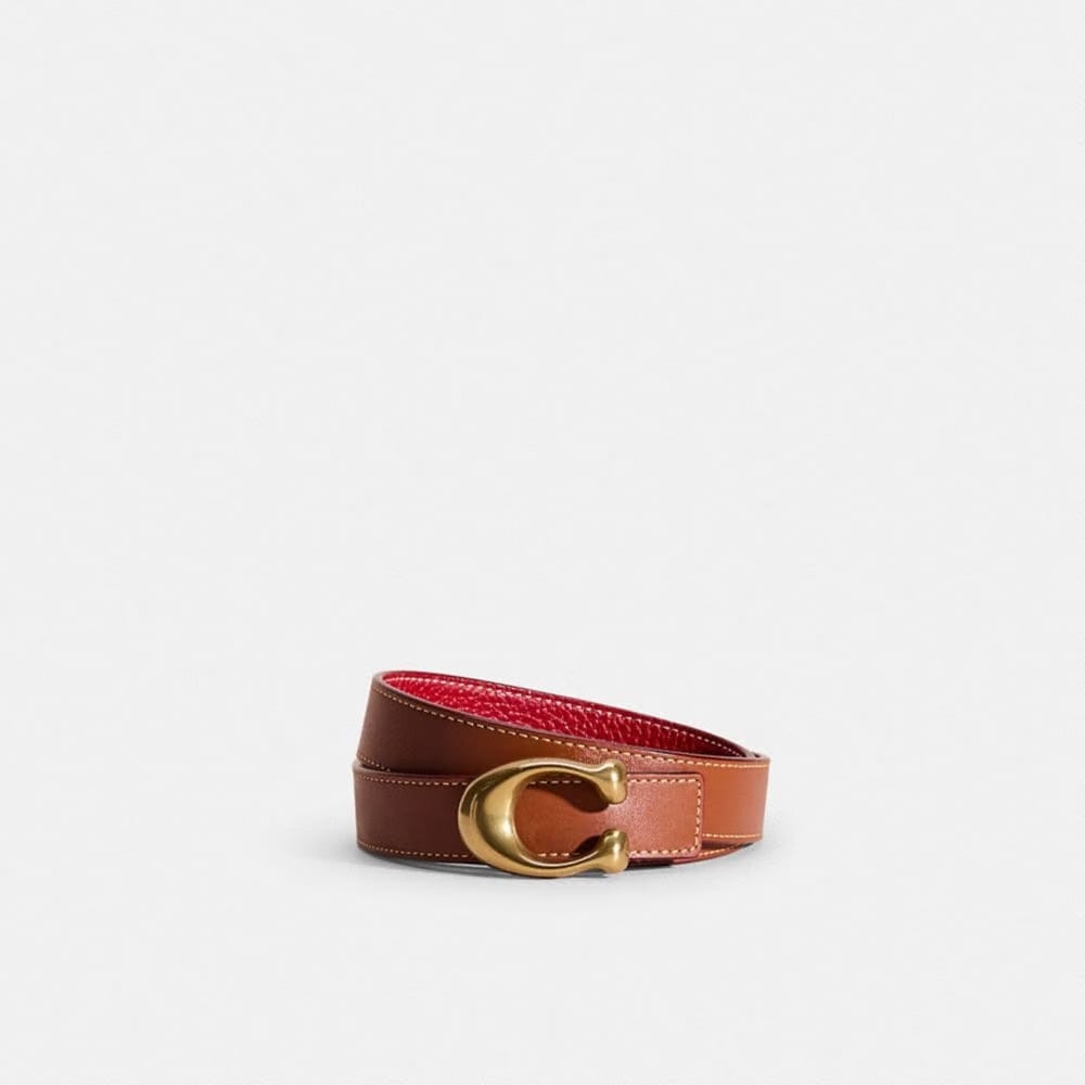 Restored C Hardware Reversible Belt, 25 Mm