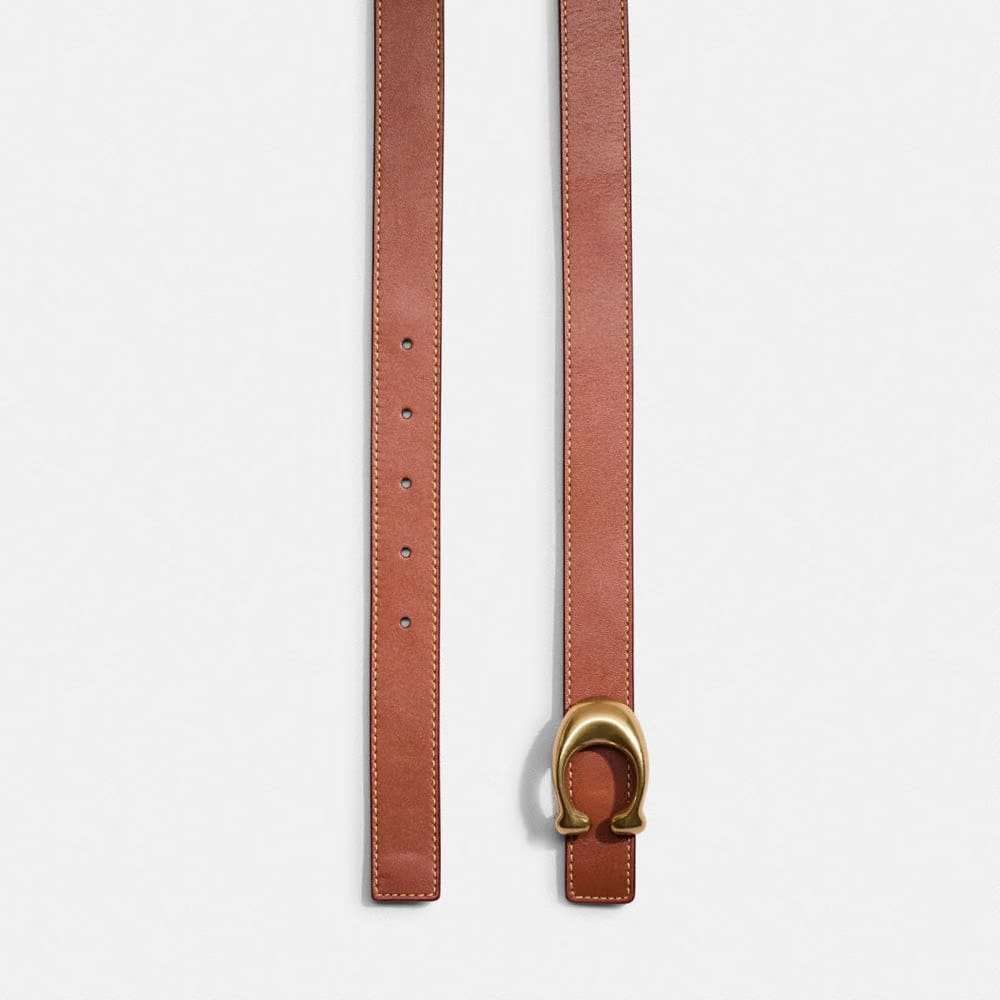 Restored C Hardware Reversible Belt, 25 Mm