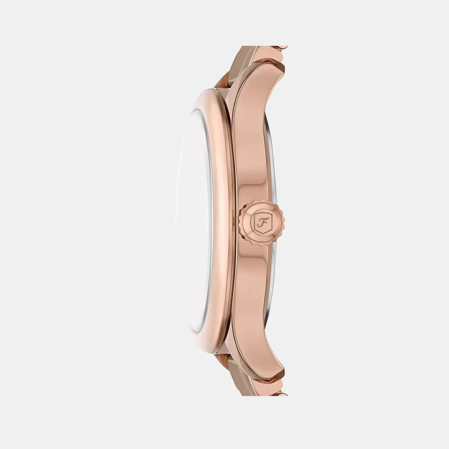 Fossil Gilmore Women Quartz Pink Dial Analog Ceramic Watch Ce1133