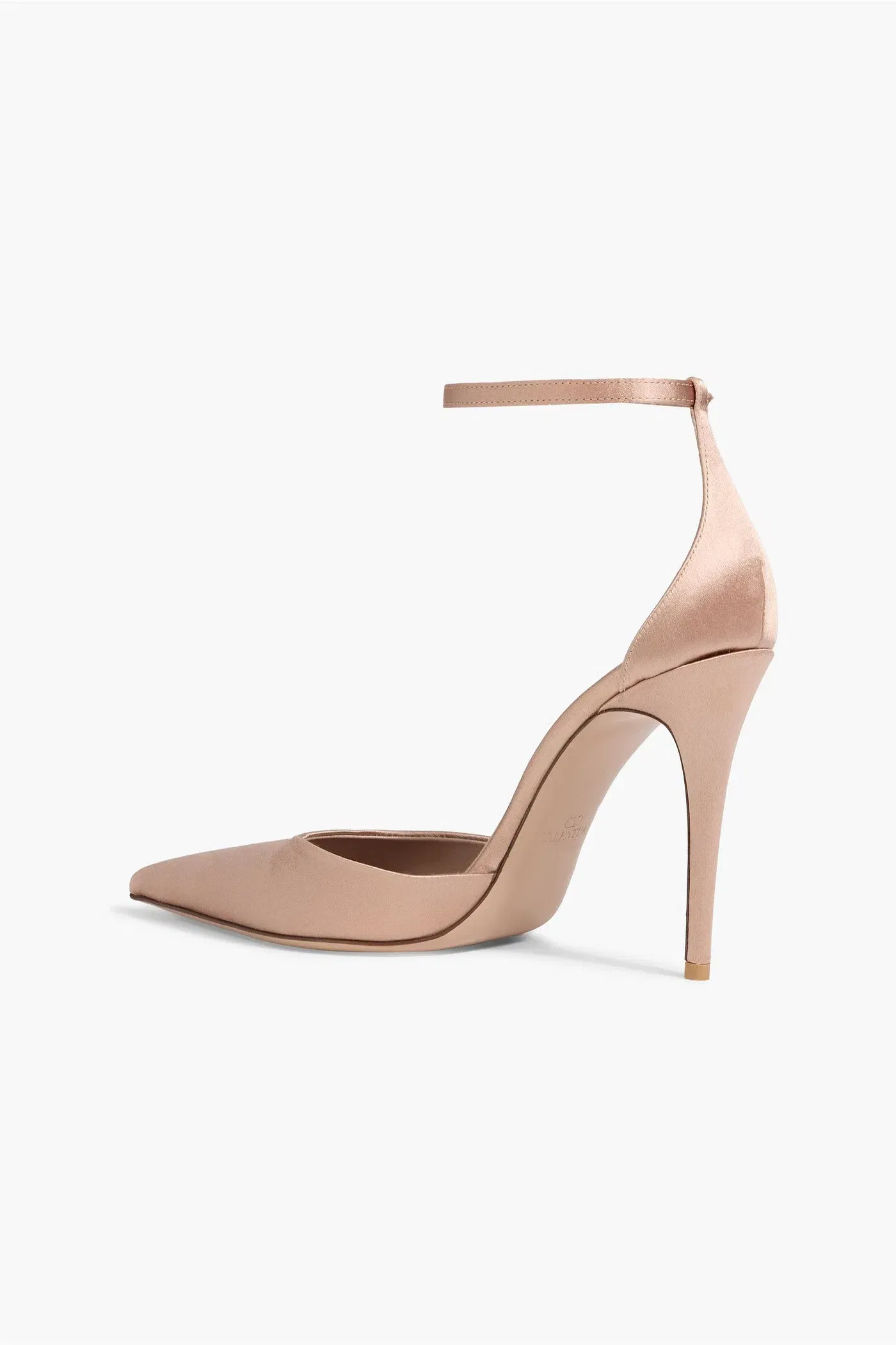 Valentino Garavani Tan-Go Satin Pumps Neutral Women's