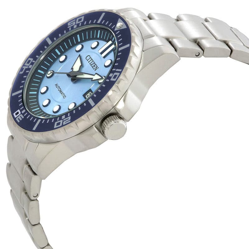 Citizen Automatic Blue Dial Mens Watch