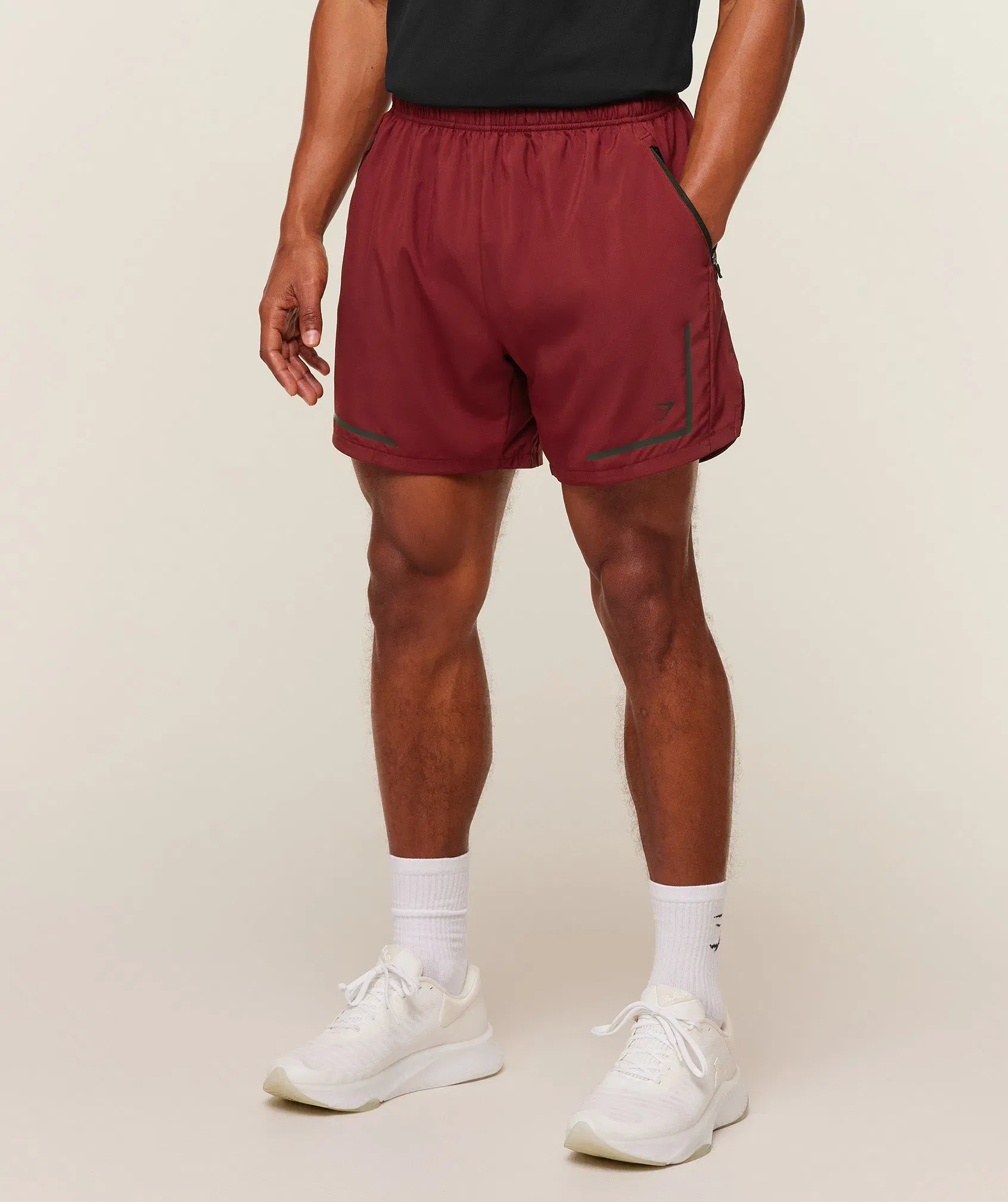 Gymshark Movement Sport 5" Short - Sets Red