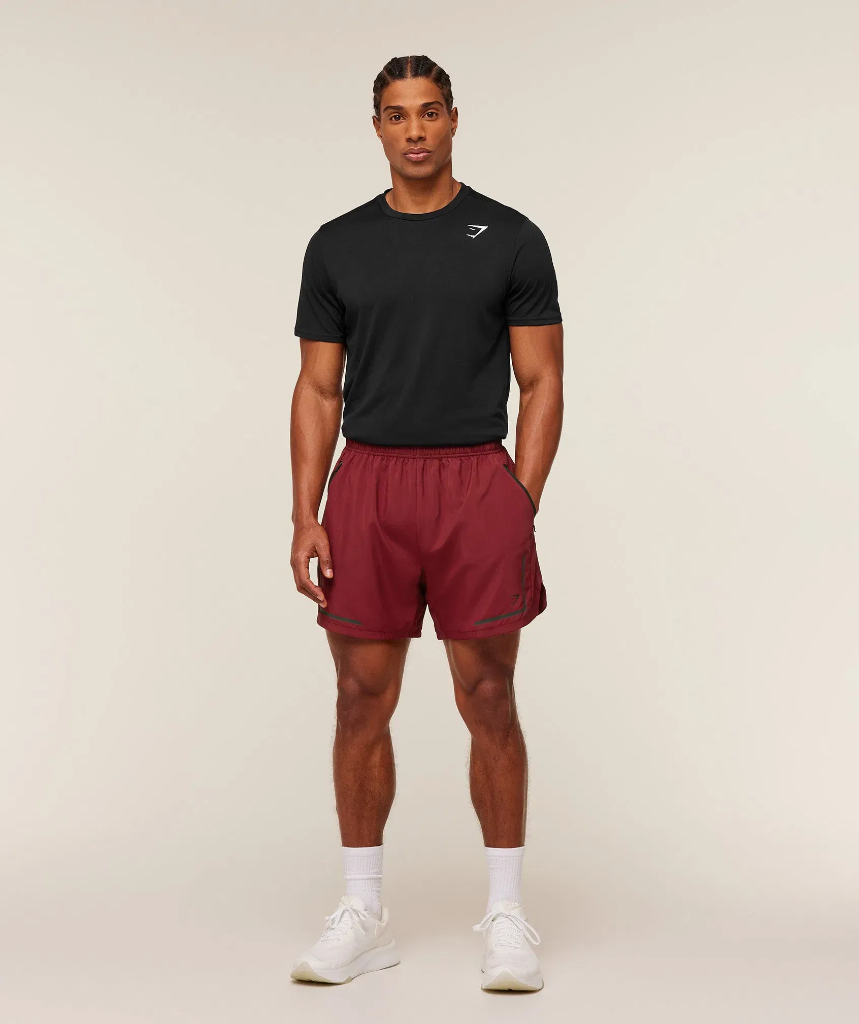 Gymshark Movement Sport 5" Short - Sets Red