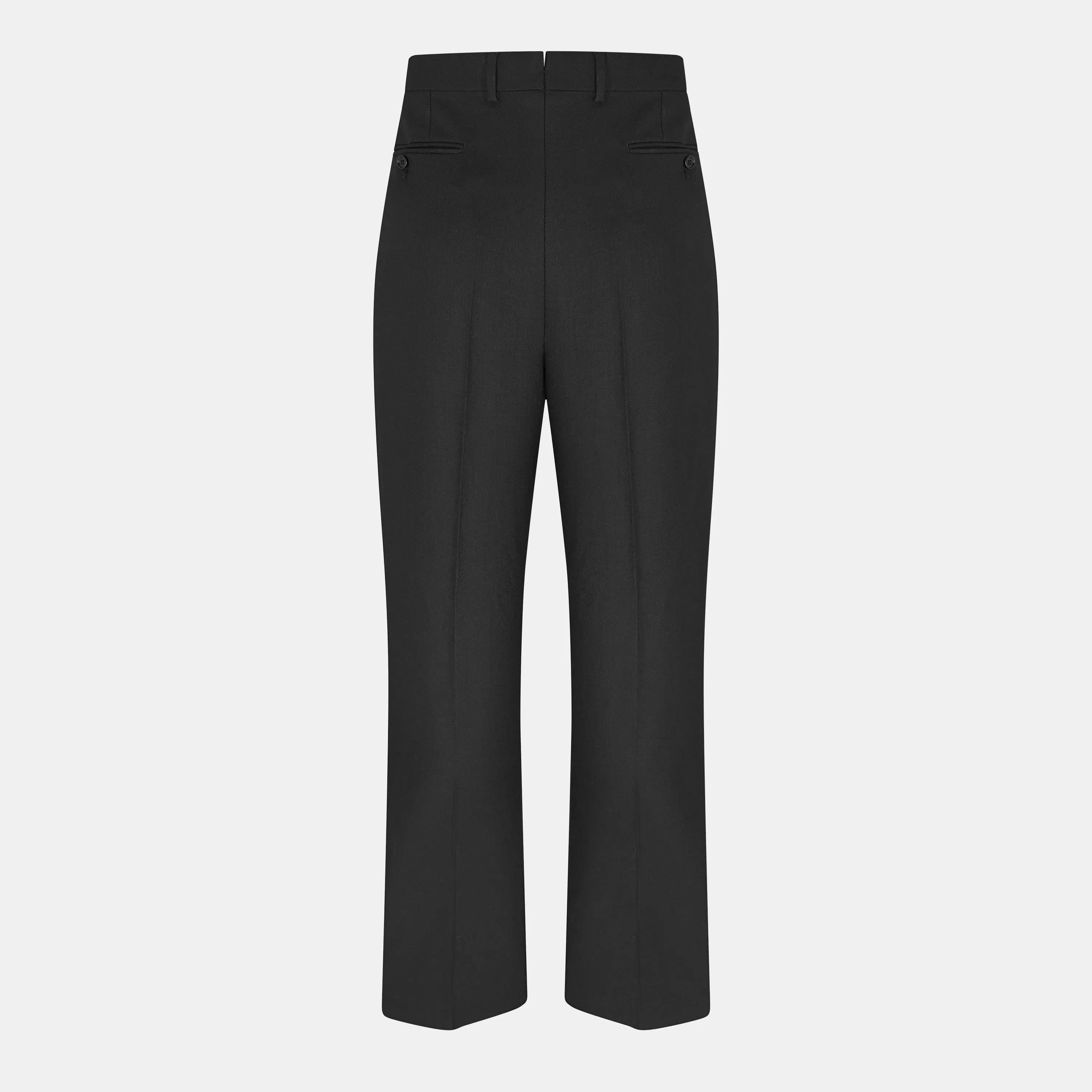 Broken Twill Double Pleat Trousers