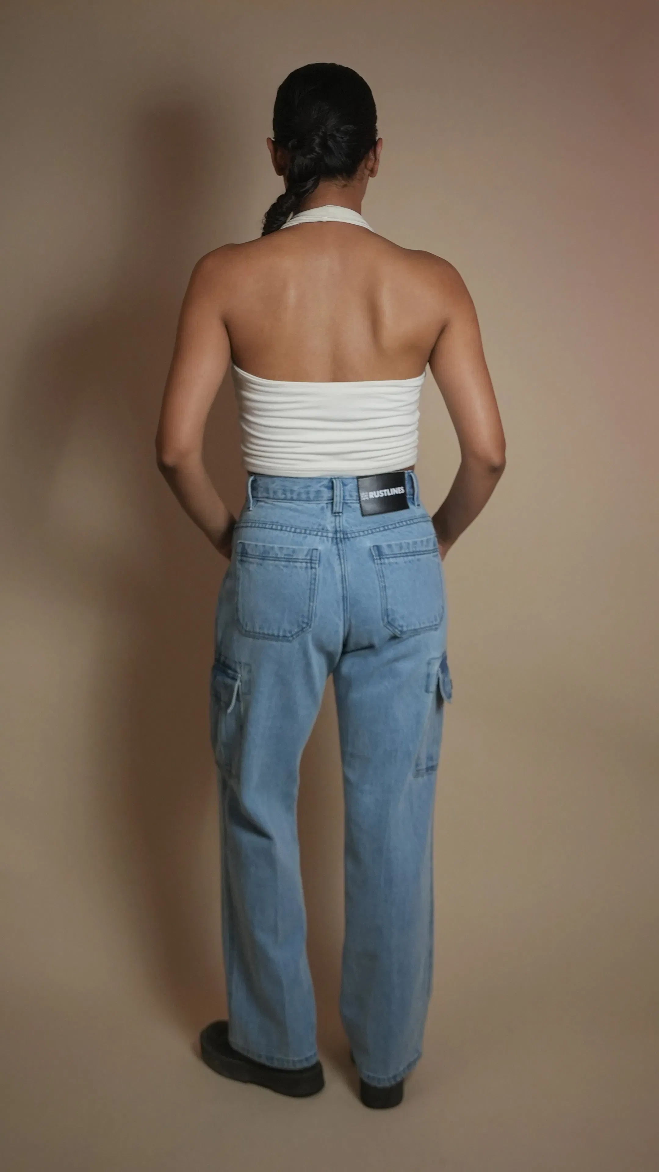 ICED DENIM WOMEN'S CARGO