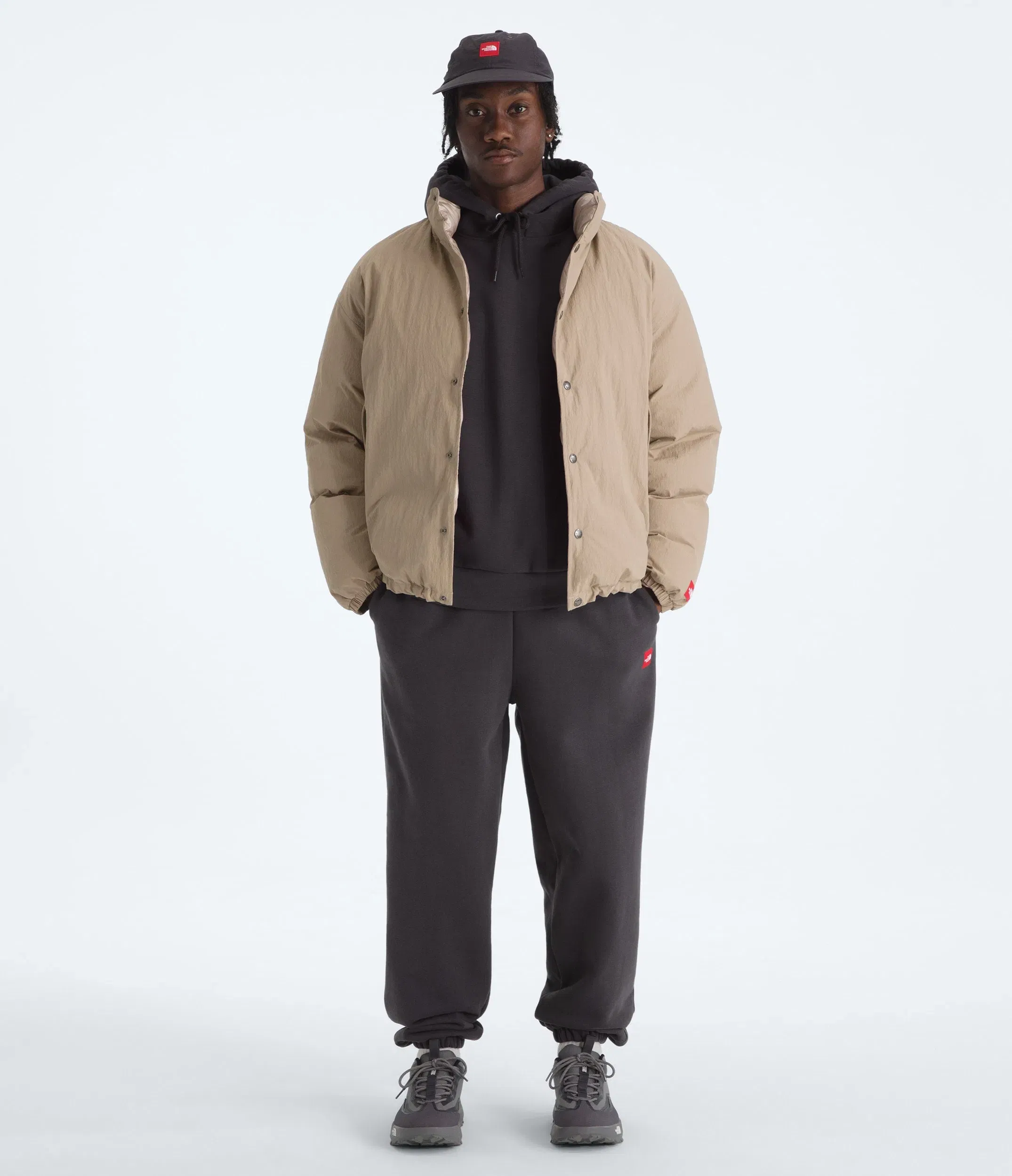 The North Face Men’s TNF™ Red Box Hoodie Obsidian
