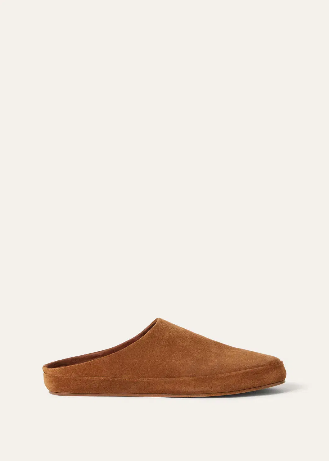 LoroPiana Tomori Walk Mule Brandy