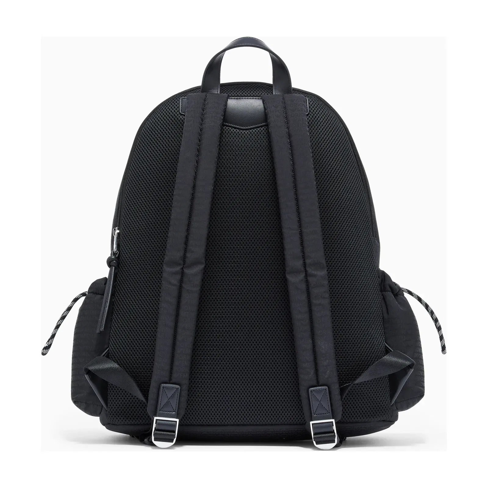 Emporio Armani Nylon backpack with monogram lettering