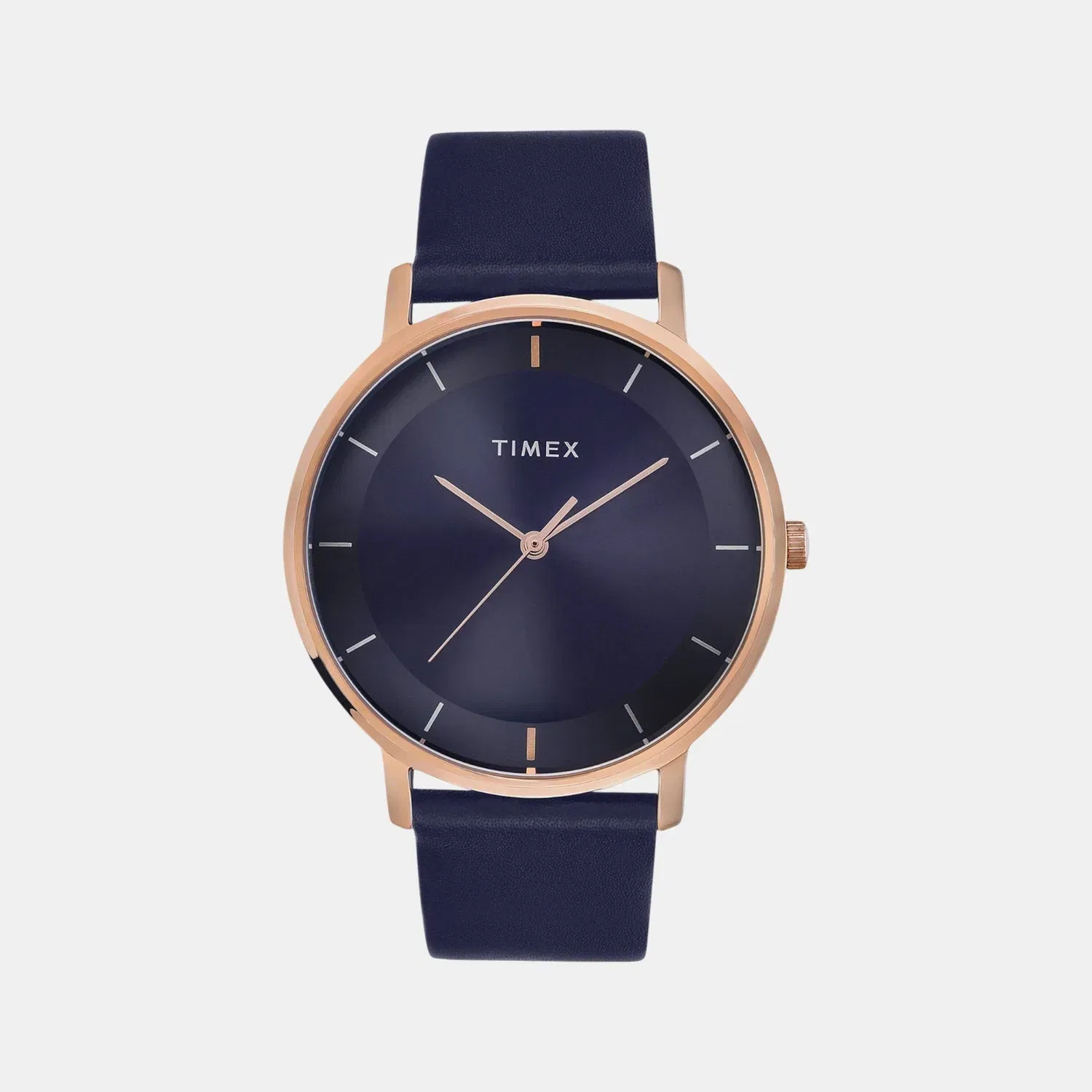 Timex Trendline Men Quartz Dial Analog Leather Watch Tw0Tg8015