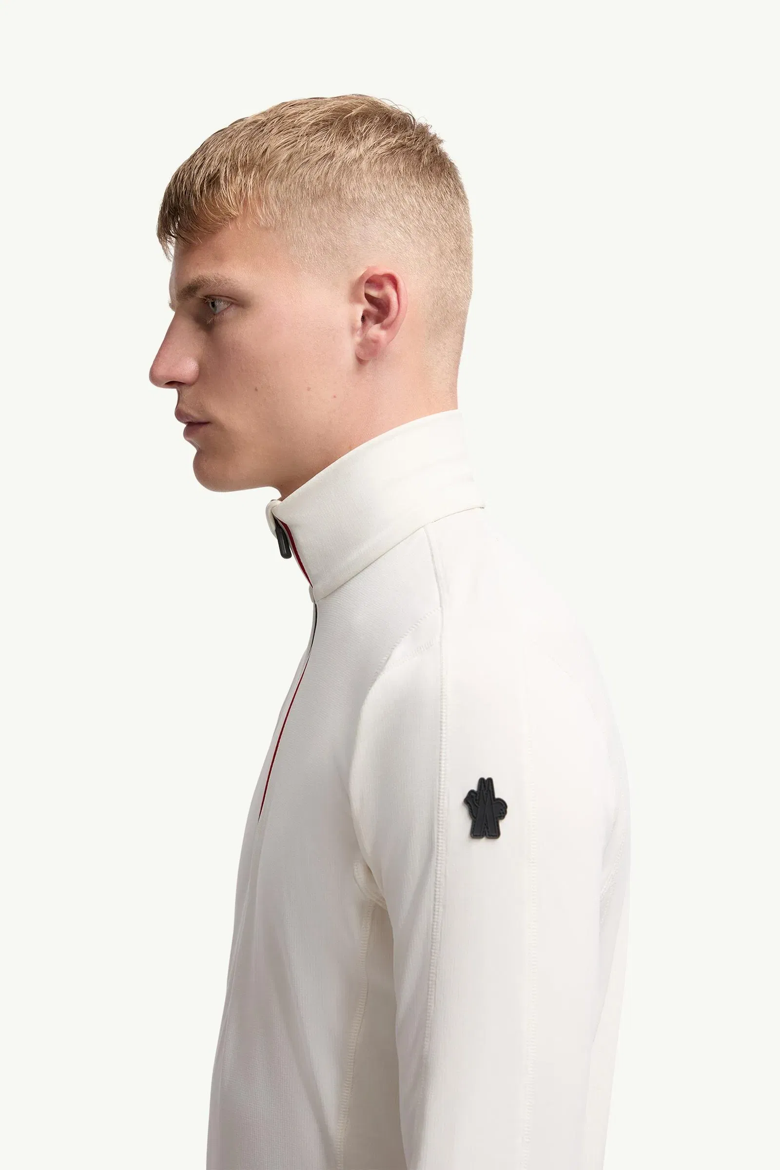 Moncler Polartec® Half-Zip Sweatshirt White White