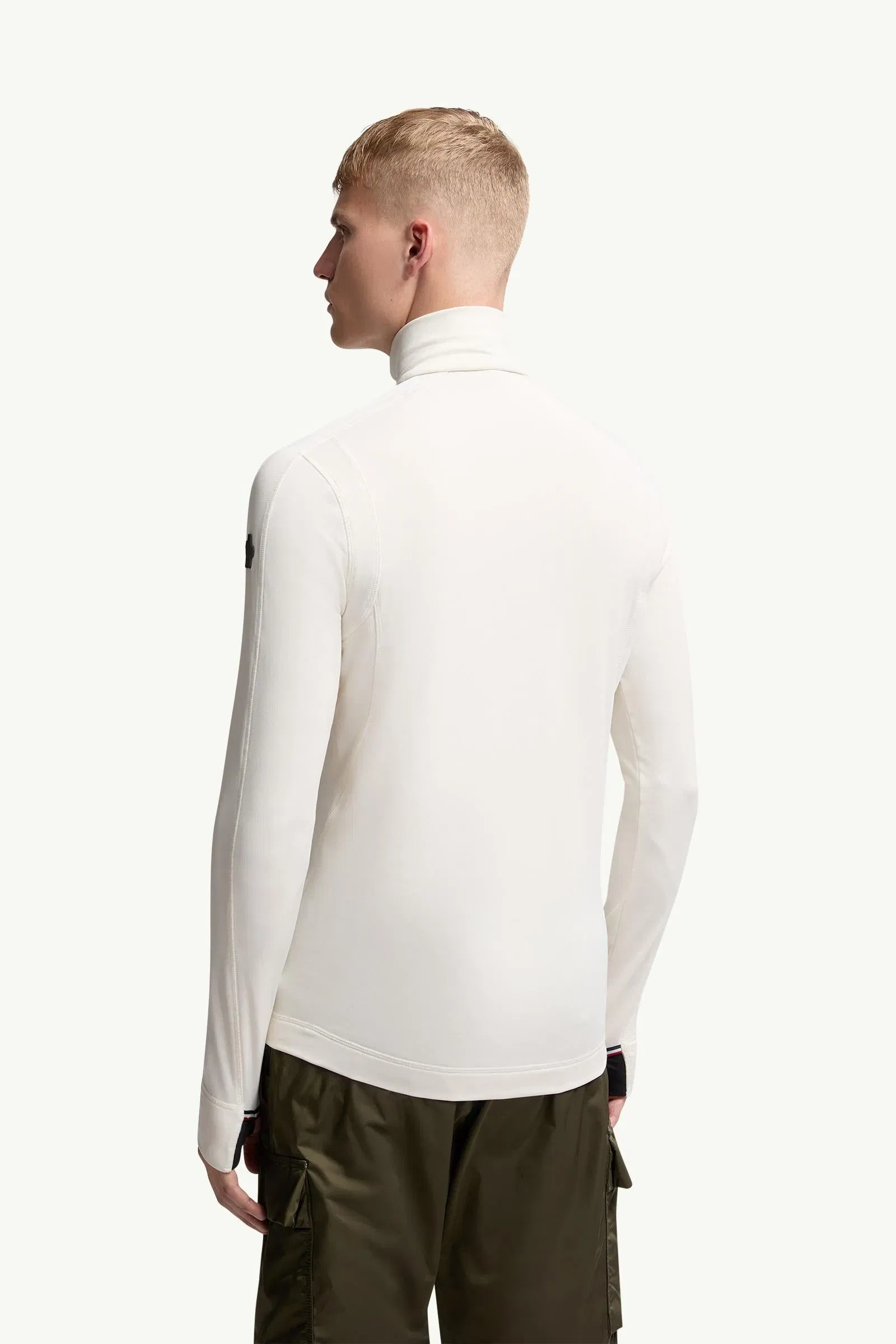 Moncler Polartec® Half-Zip Sweatshirt White White