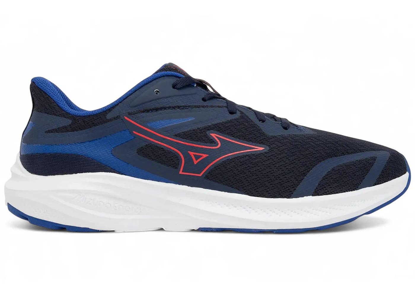 Mizuno Enerzy Runnerz Peacoat Ignition Red Reflection Blue