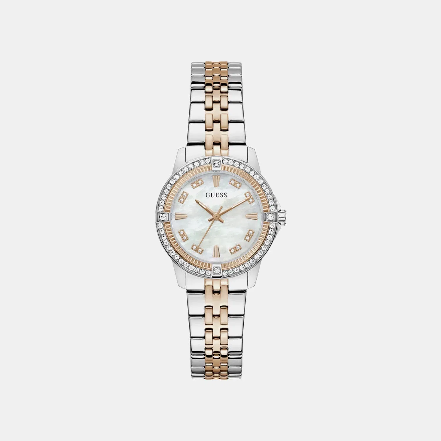 Guess Gd Colette Women Quartz White Dial Analog Stainless Steel Gw1027L5