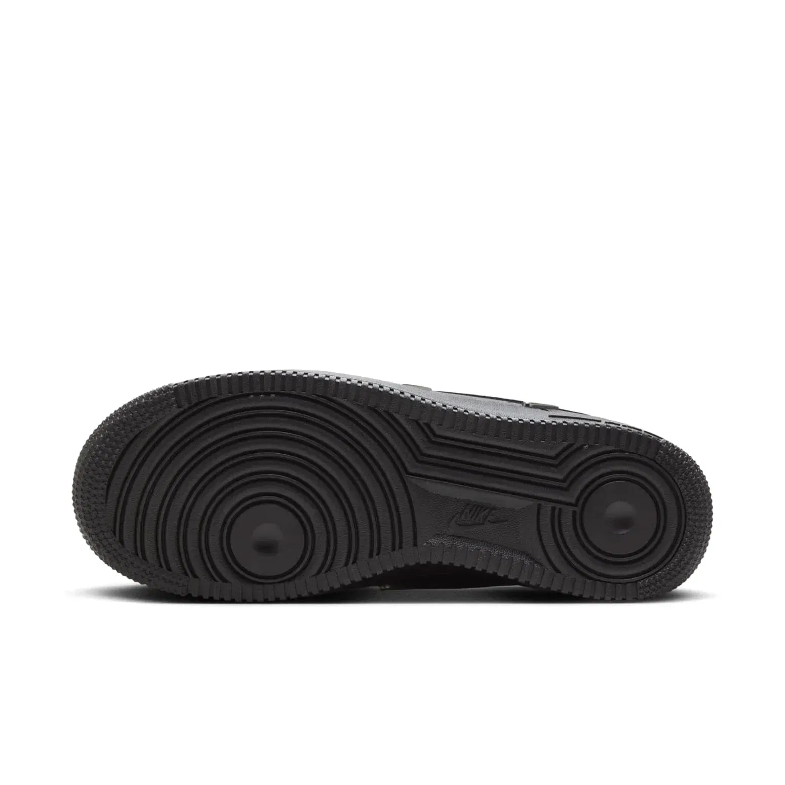 Nike(WMNS) Nike Air Force 1 Low 'Black Silver Mini Swoosh'