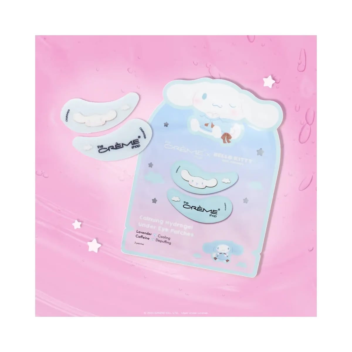 The Crème Shop Cinnamoroll Under Eye Patches
