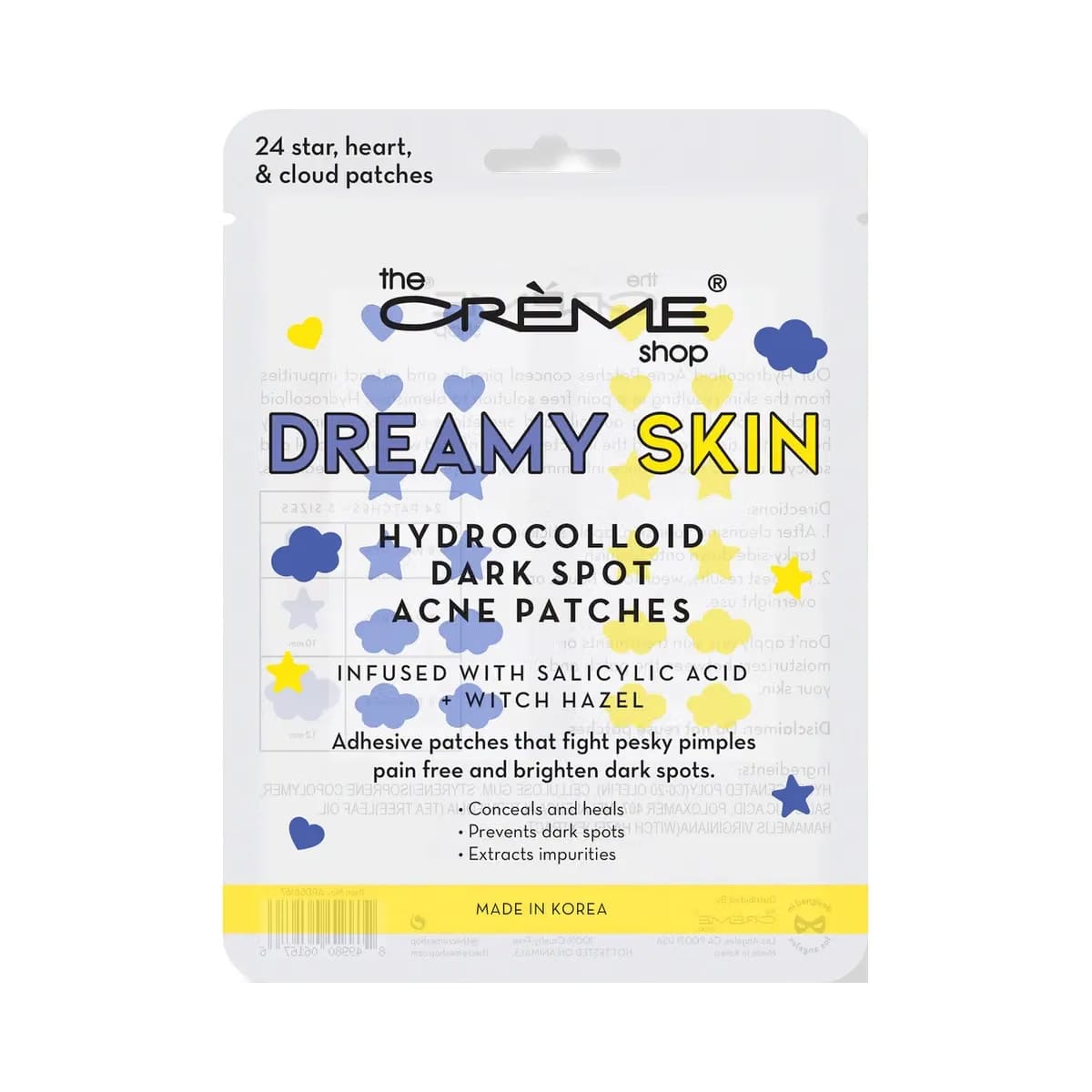 The Crème Shop Dreamy Skin Hydrocolloid Dark Spot Acne Patches