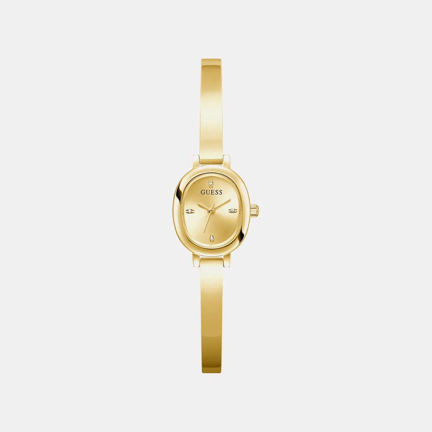 Guess Gb Penelope Women Quartz Champagne Dial Analog Stainless Steel Gw0924L2