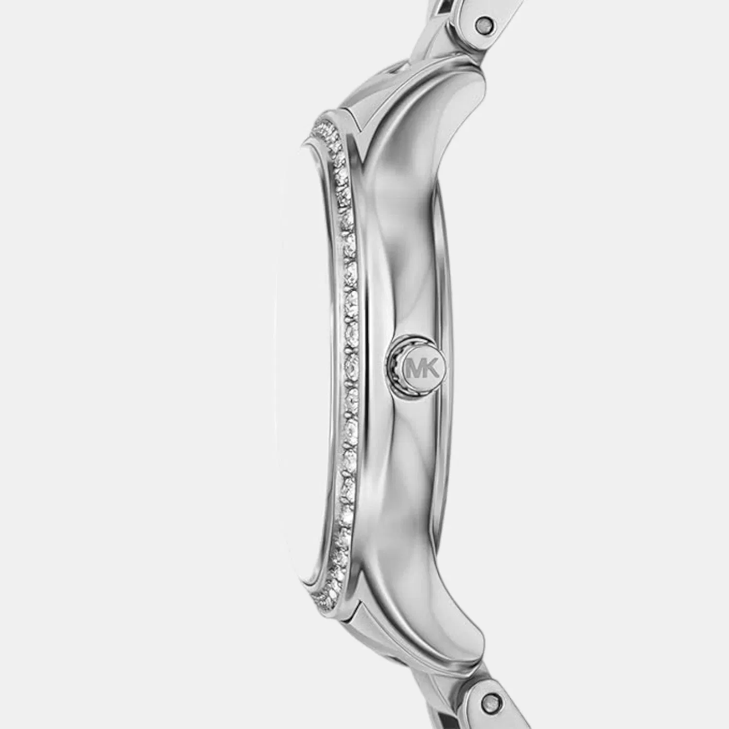 Michael Kors Sage Women Quartz Mother Of Pearl Dial Analog Stainless Steel Watch Mk4824