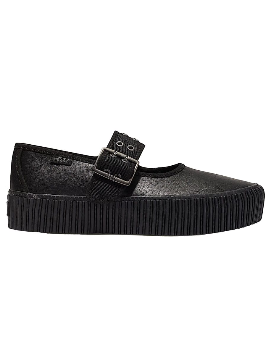 Vans Mary Jane Creeper Shoe Grunge Core Black