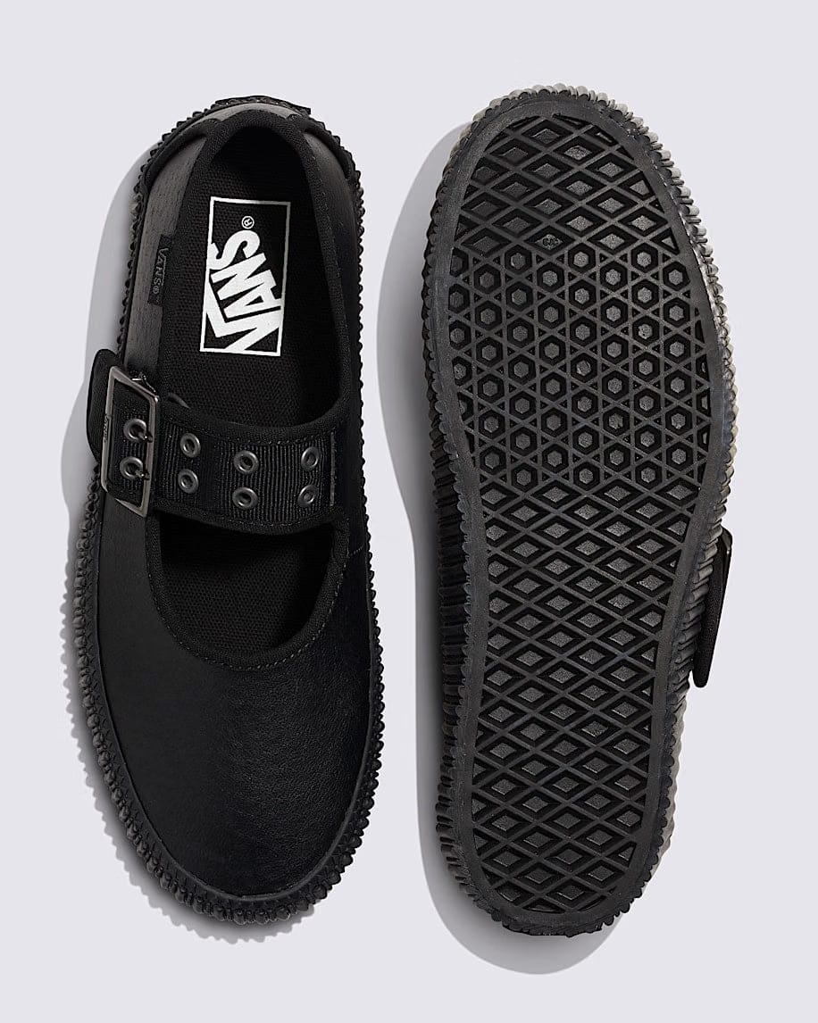 Vans Mary Jane Creeper Shoe Grunge Core Black