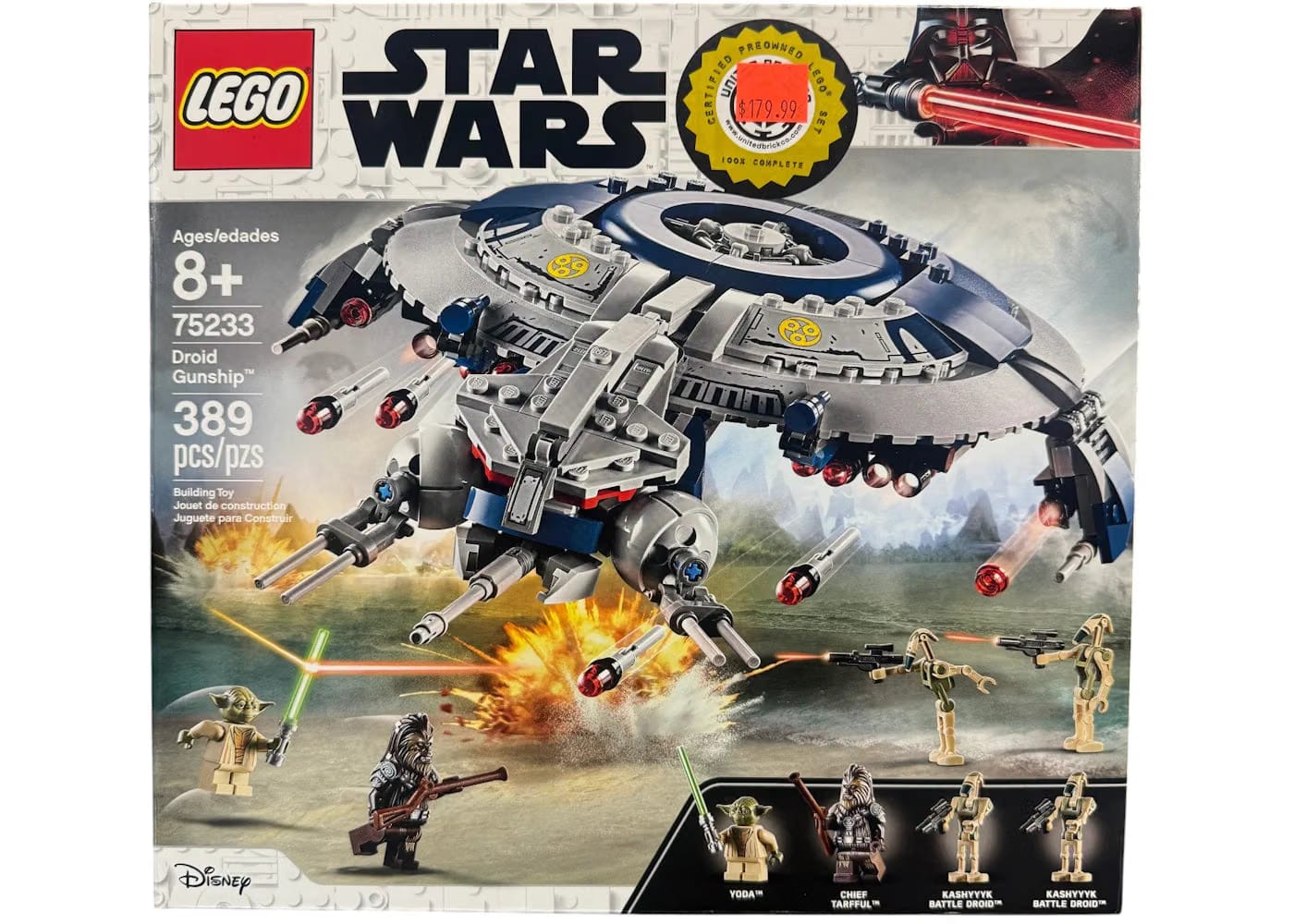 Lego Star Wars Droid Gunship Set 75233