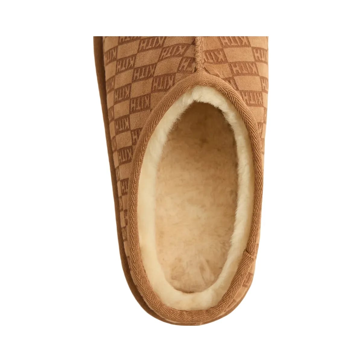 Kith Monogram Shearling Slippers - Loft