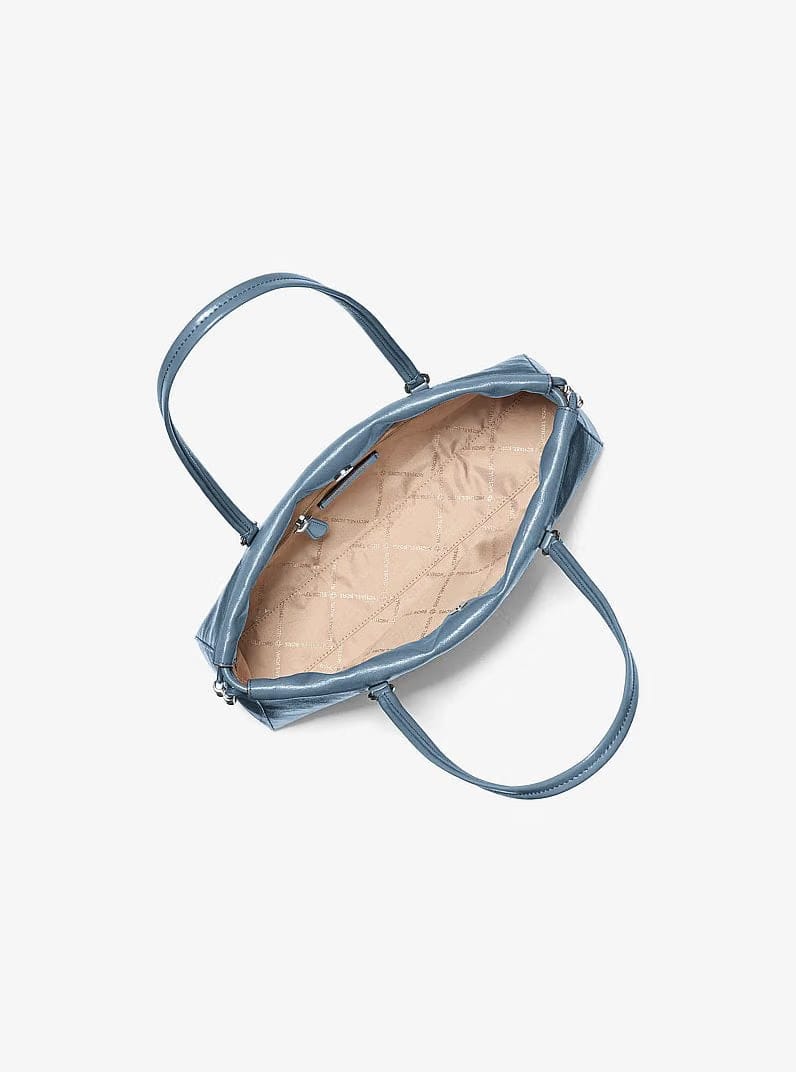 Michael Kors Matilda Small Cinched Shoulder Bag Denim