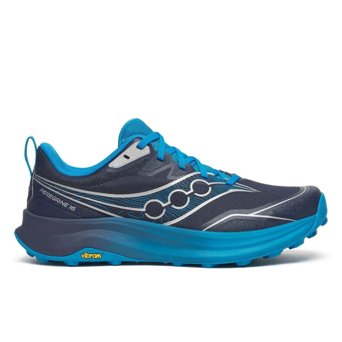 Saucony Men's Peregrine 16 Navy | Cobalt