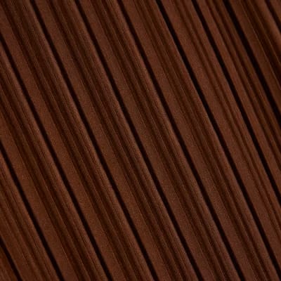 Brown Long Sleeve Plisse Belted Midi Dress