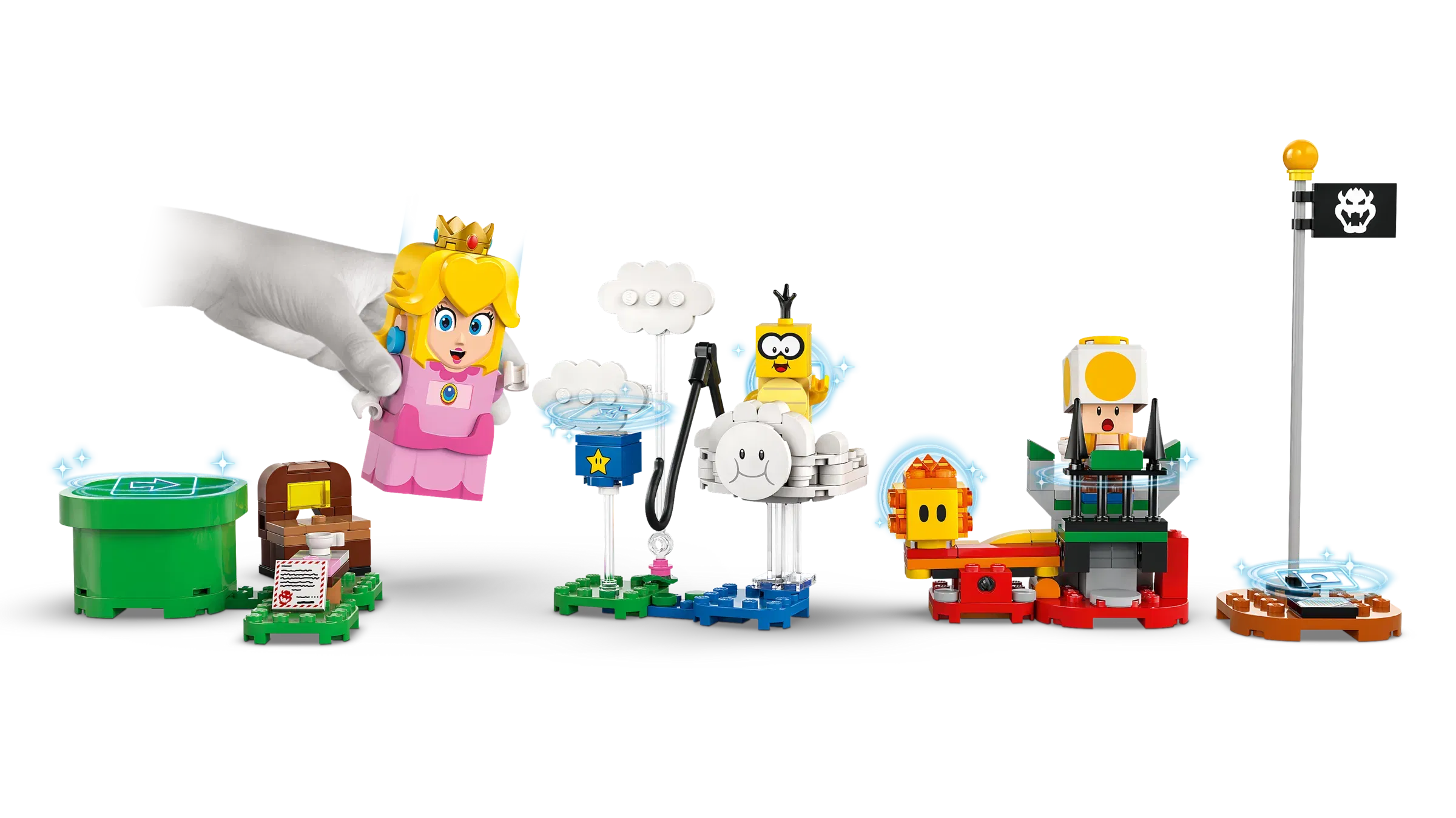 Lego Adventures with Interactive LEGO Peach