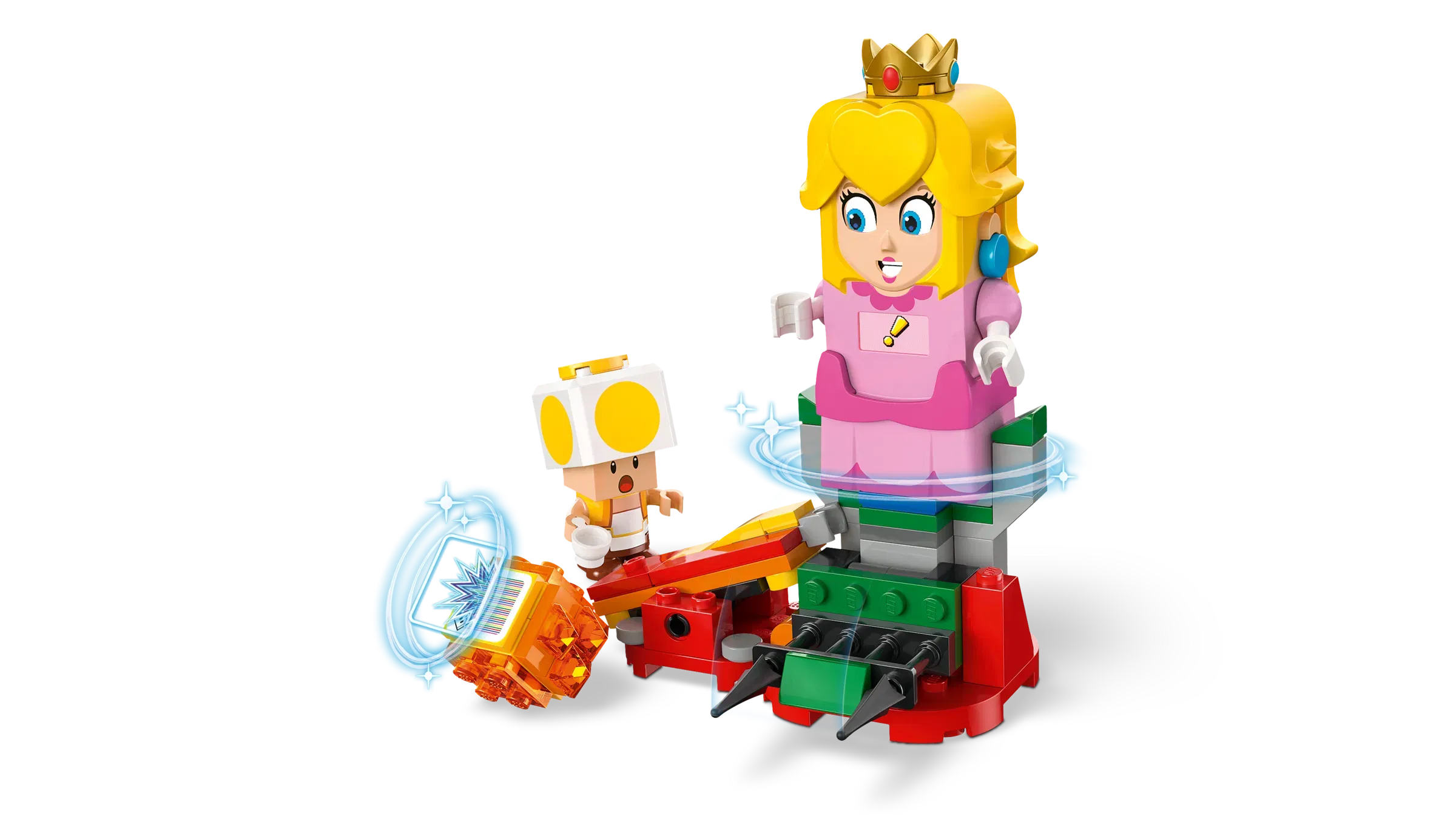 Lego Adventures with Interactive LEGO Peach