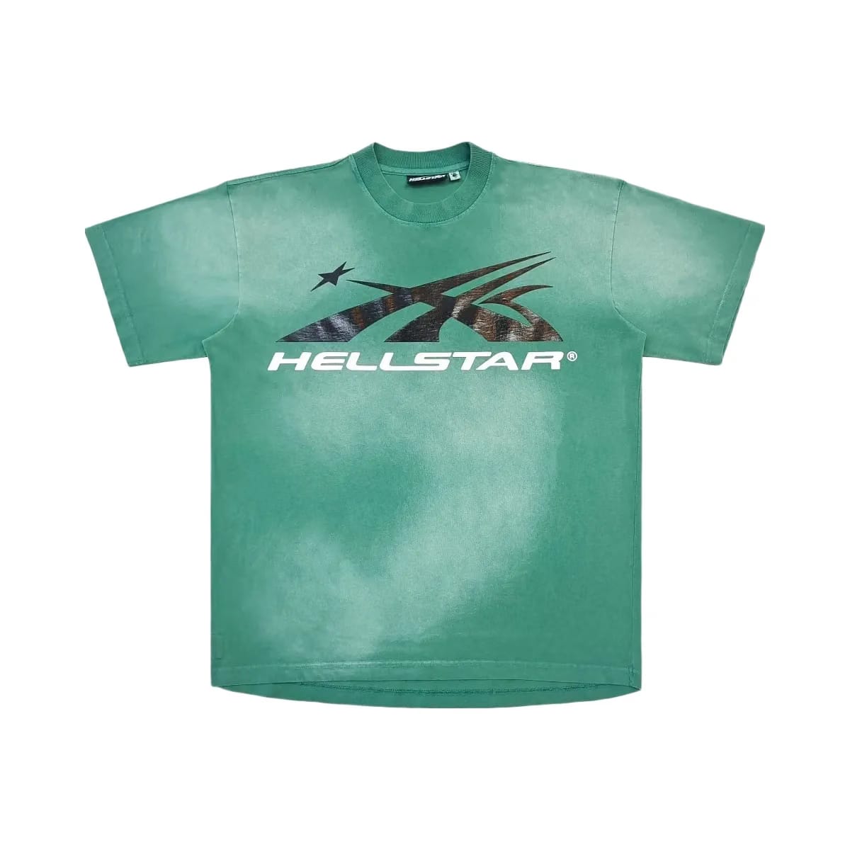 Hellstar Sports Core Gel Logo T-Shirt Green