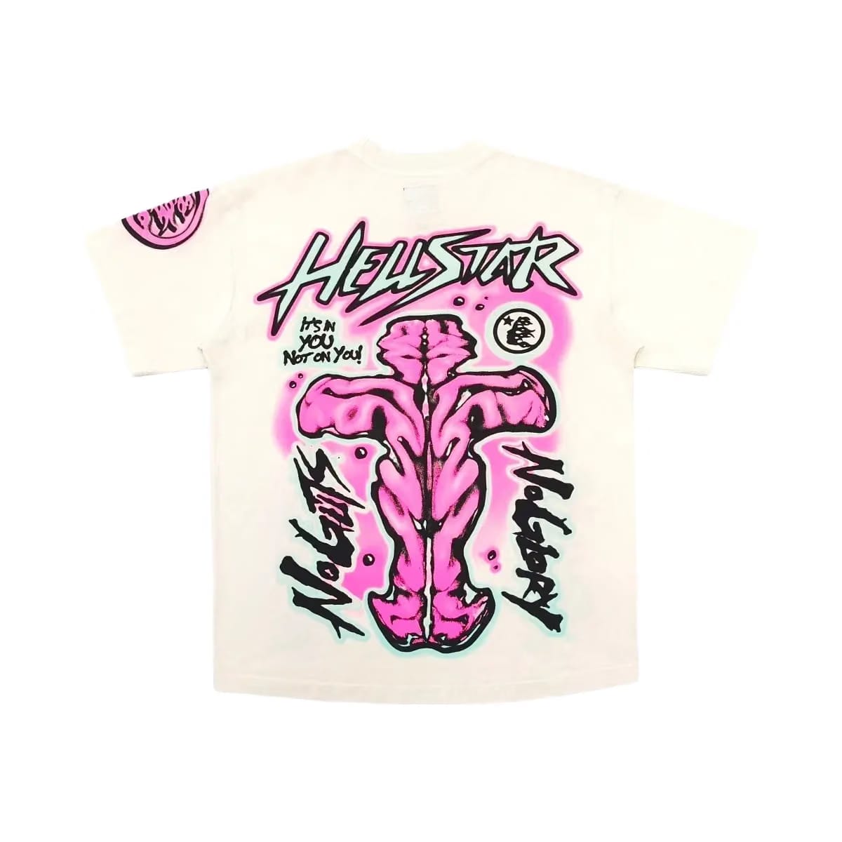 Hellstar No Guts No Glory T-Shirt White