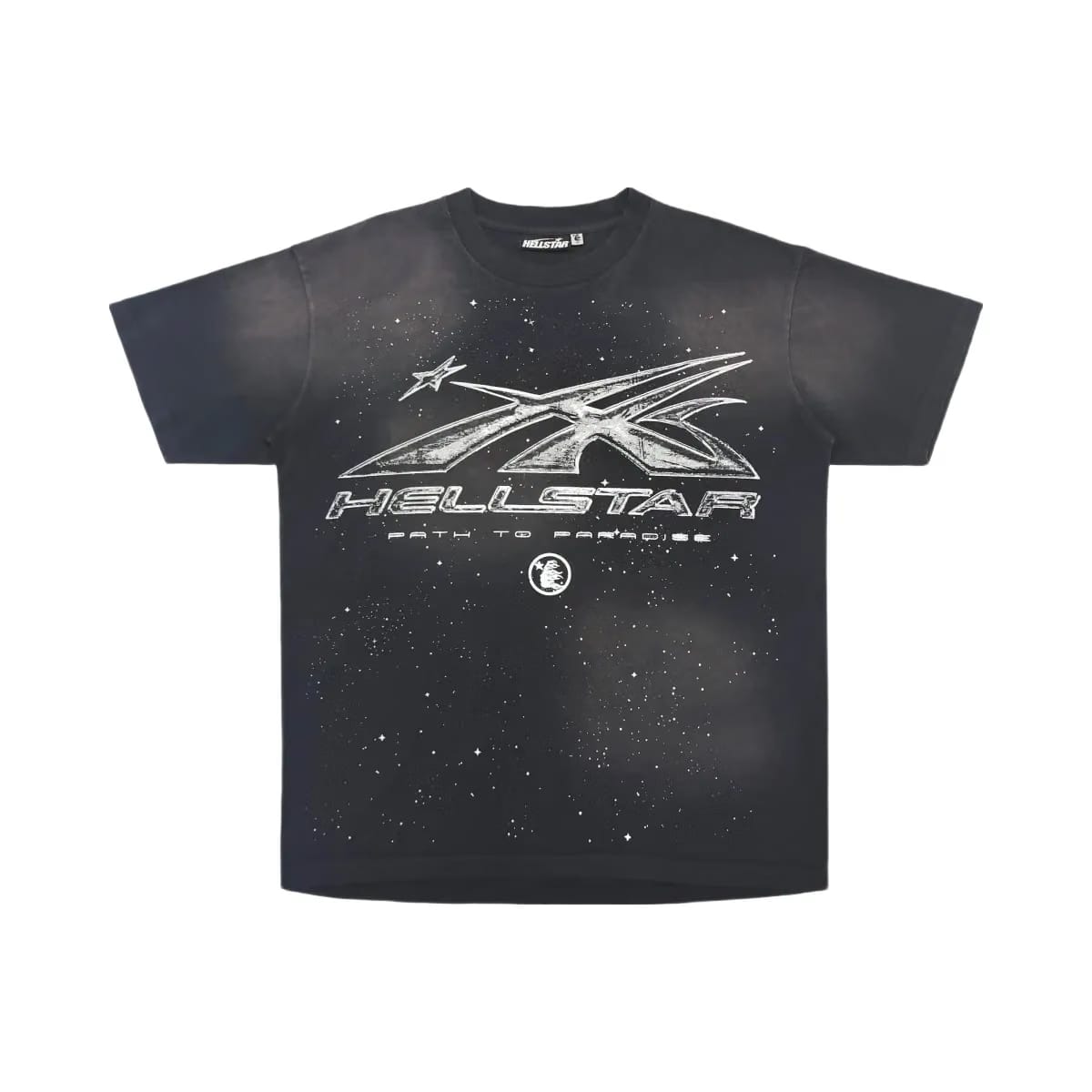 Hellstar Chrome Logo T-Shirt Black