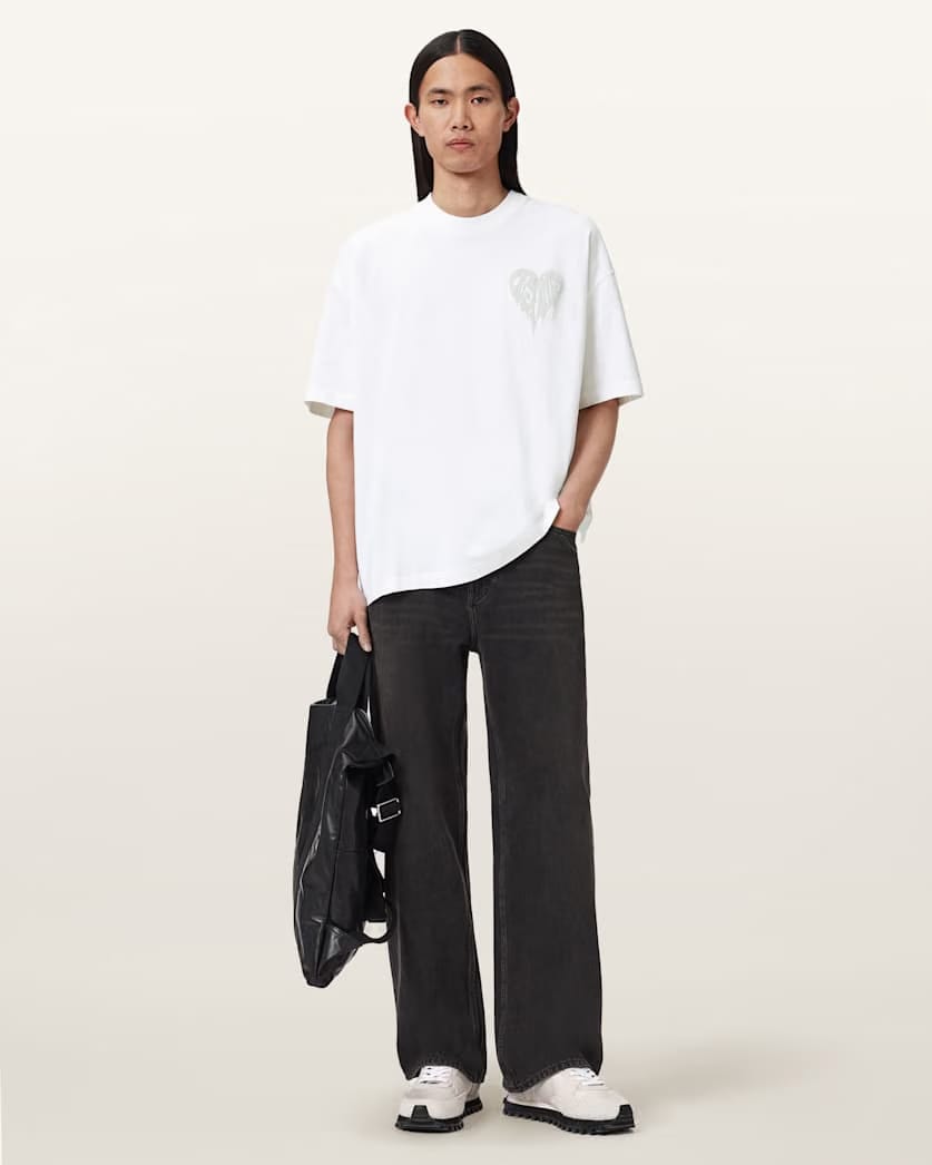 AllSaints Trip Short Sleeve T Shirt Bitter Brown
