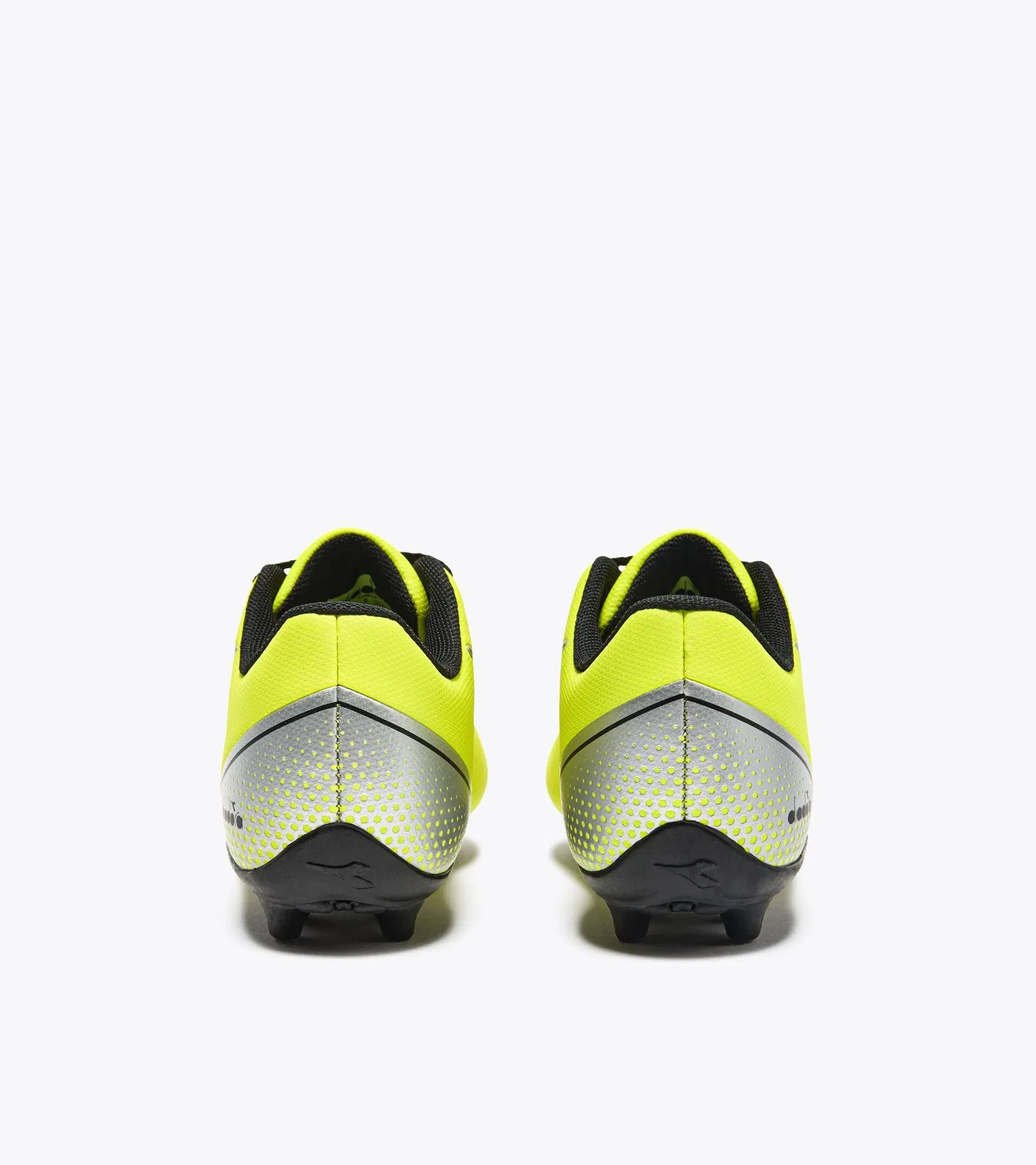 Diadora Pichichi 7 Md Jr Yellow Fl Dd/Black/Silver