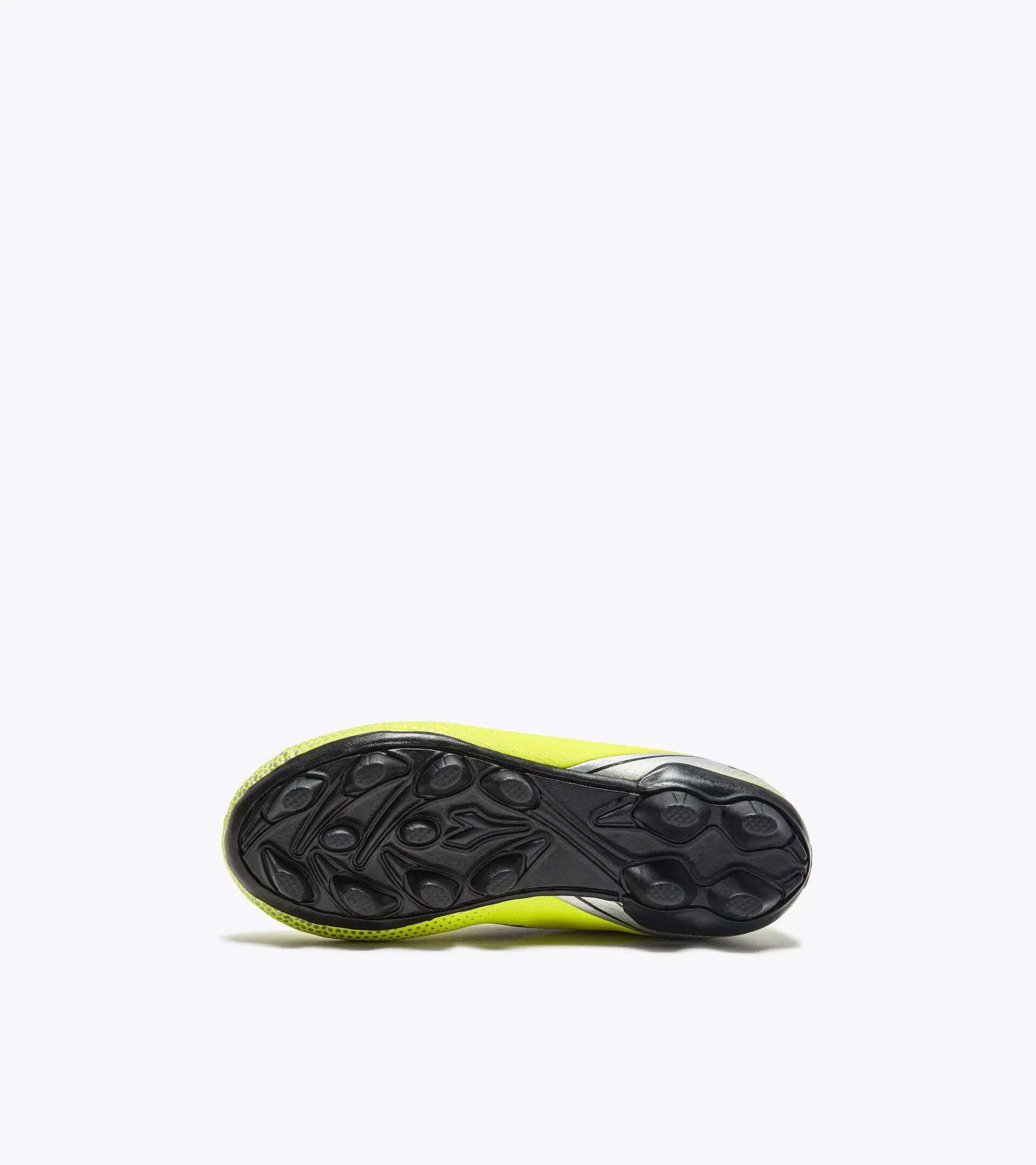 Diadora Pichichi 7 Md Jr Yellow Fl Dd/Black/Silver