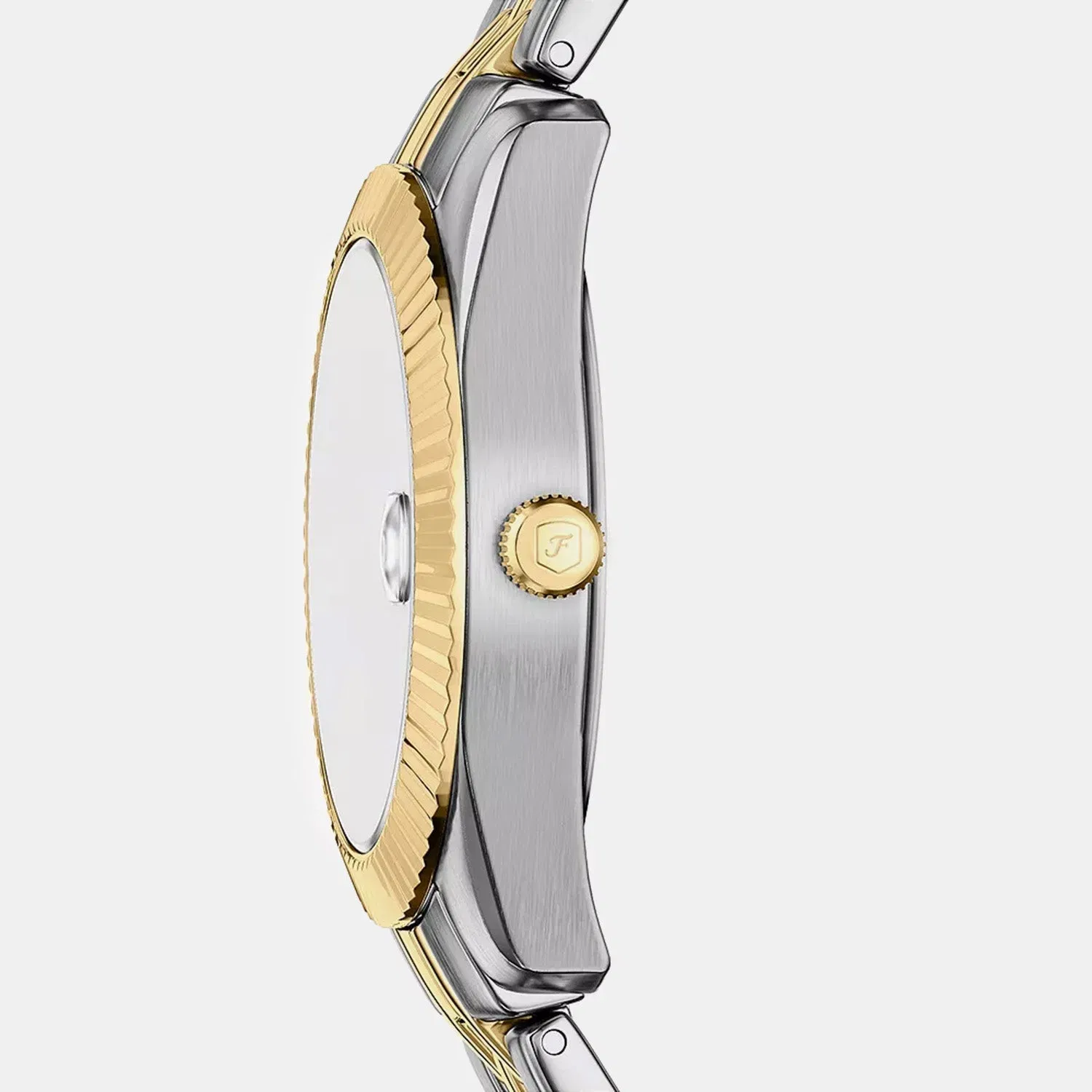 Fossil Scarlette Women Quartz Blue Dial Analog Stainless Steel Watch Es5443