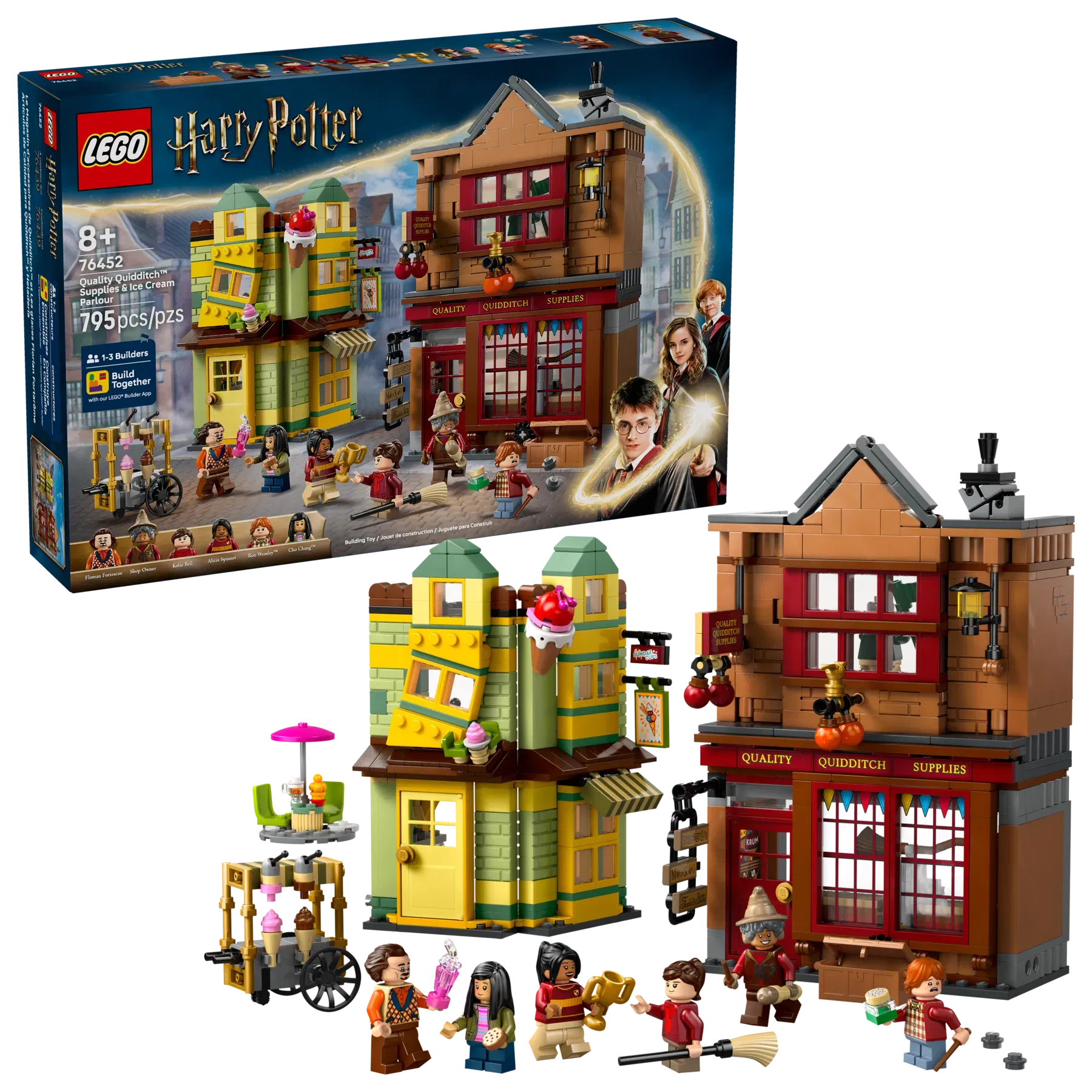 Lego Quality Quidditch Supplies Ice Cream Parlour