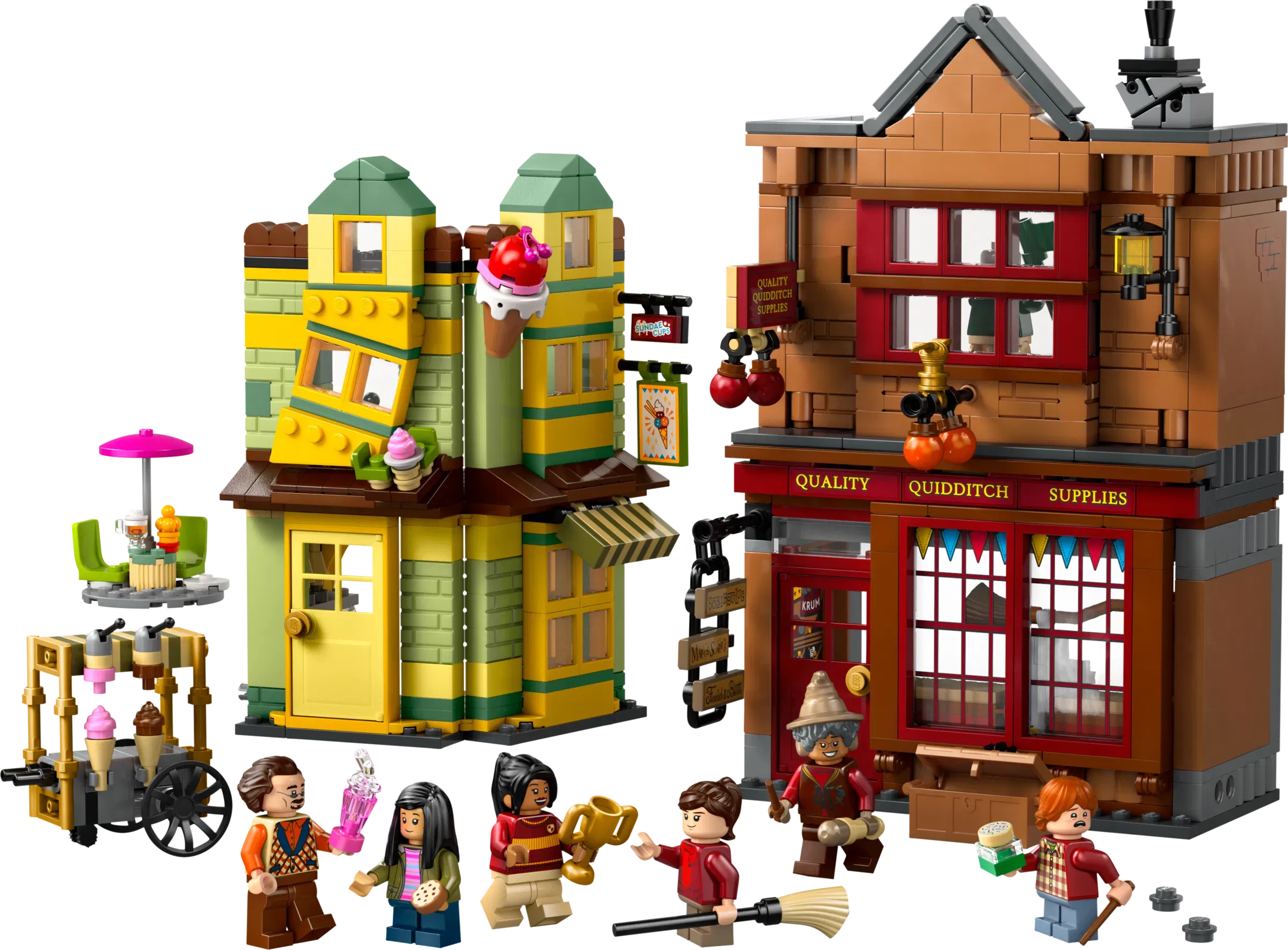 Lego Quality Quidditch Supplies Ice Cream Parlour