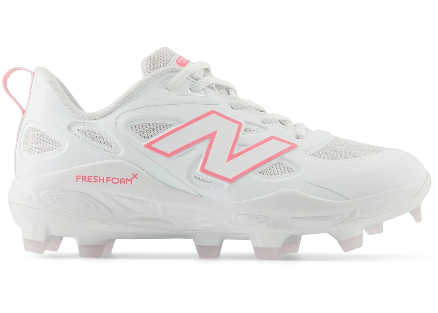 New Balance Fresh Foam Velo V4 Molded White Ultra Pink Womens