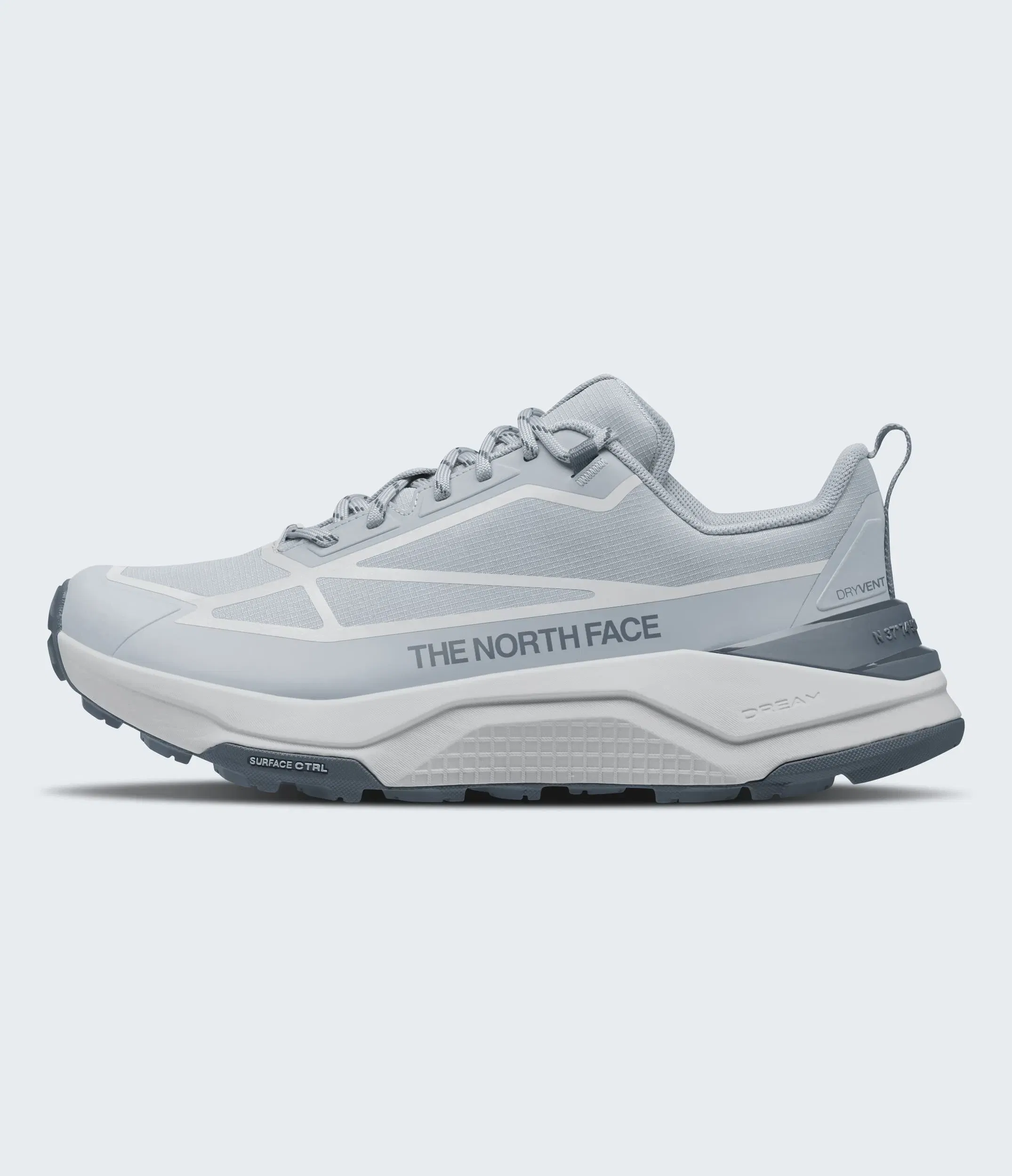 The North Face Mens Fastpack Waterproof Shoes Frost Grey-Glacier Gray Frost Grey-Glacier Gray
