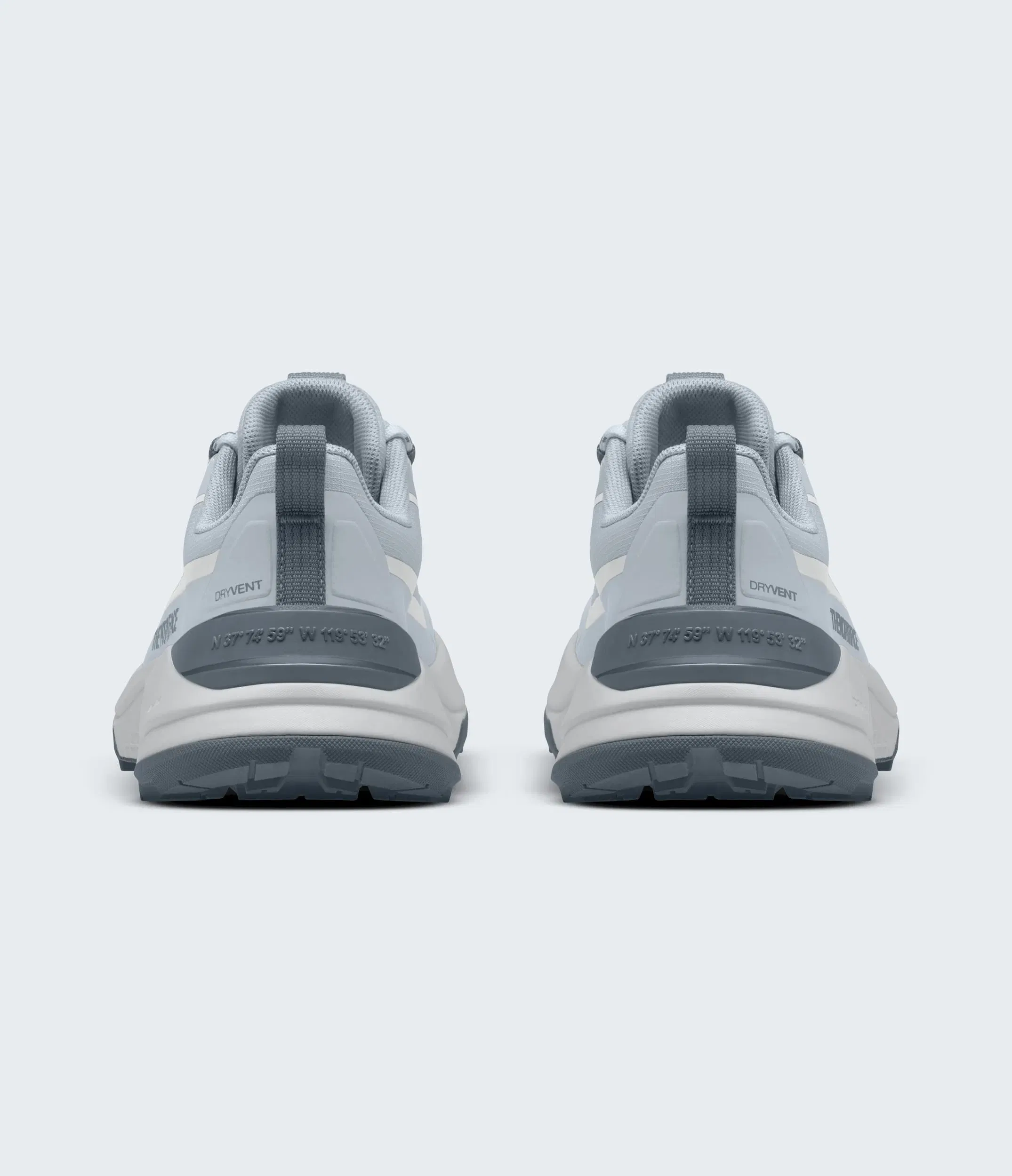 The North Face Mens Fastpack Waterproof Shoes Frost Grey-Glacier Gray Frost Grey-Glacier Gray