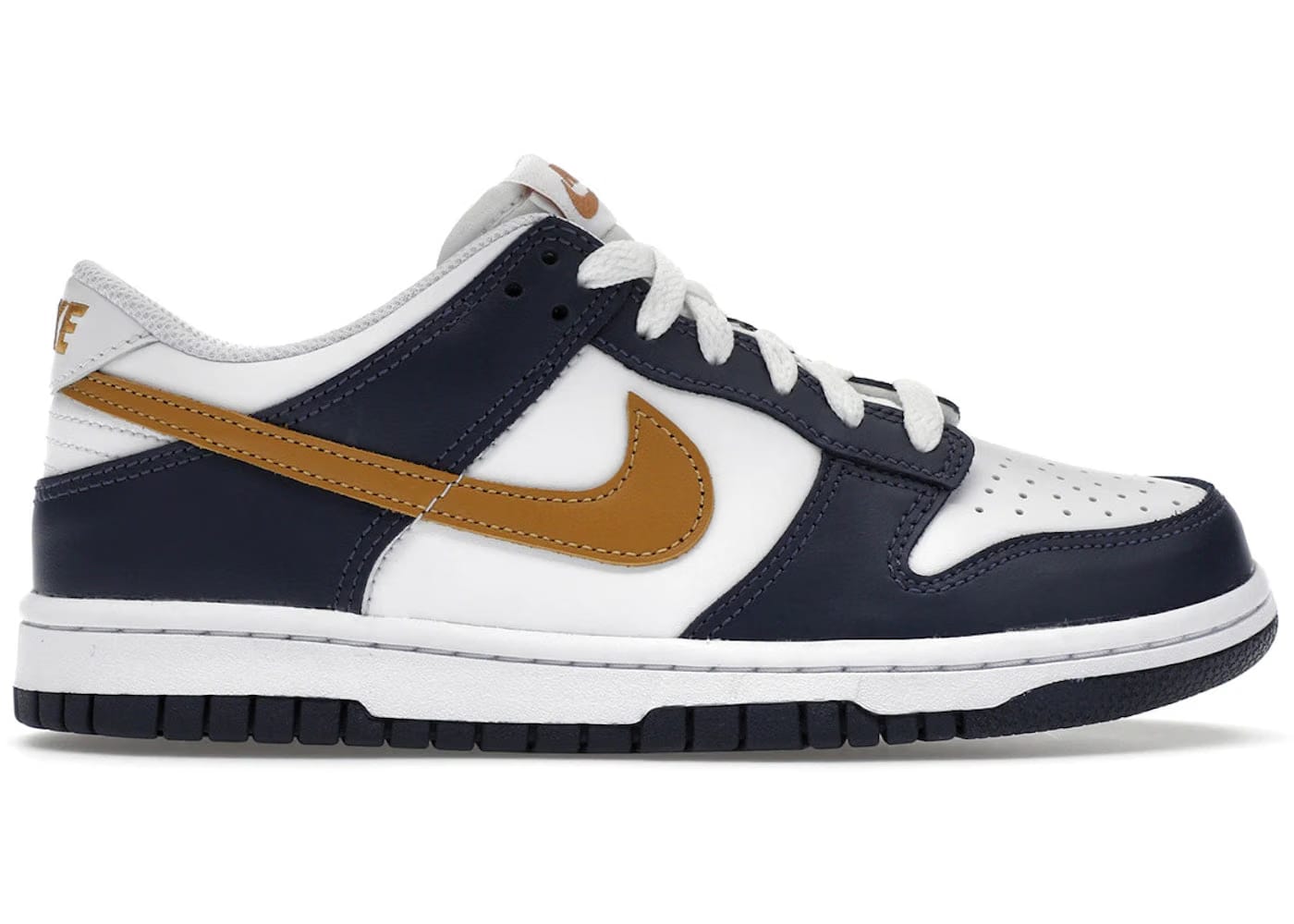 Nike Dunk Low Midnight Navy Wheat GS